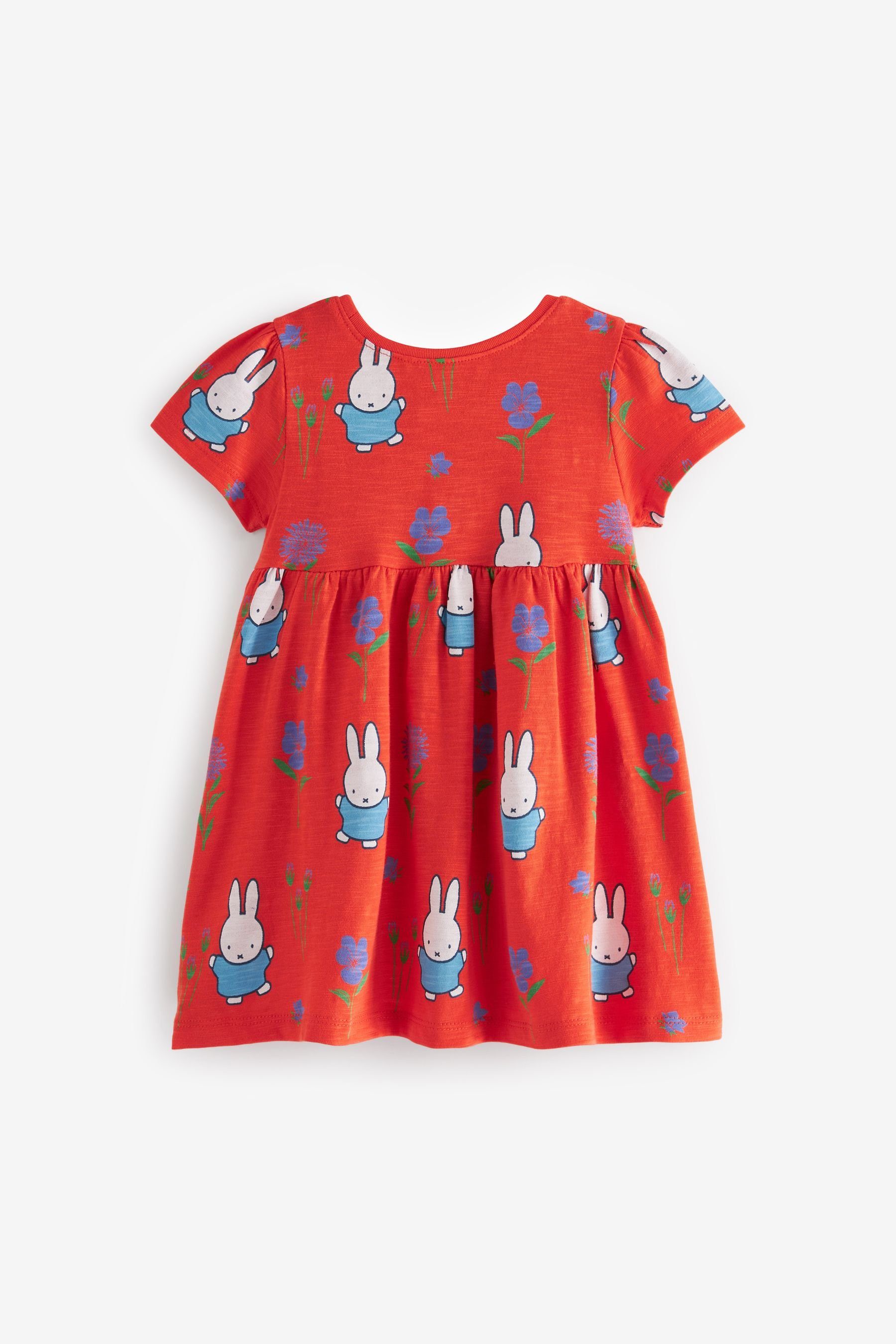 Miffy-Kleid Jerseykleid Kurzärmeliges (1-tlg) Next
