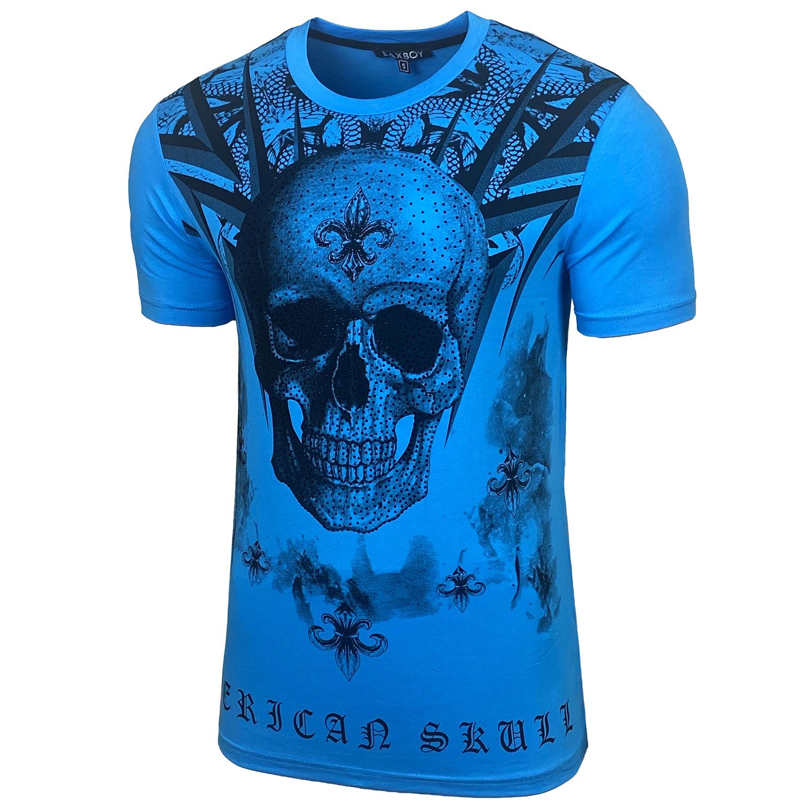 Baxboy T-Shirt Baxboy T-Shirt mit aufwendigem Strass-Design 2312