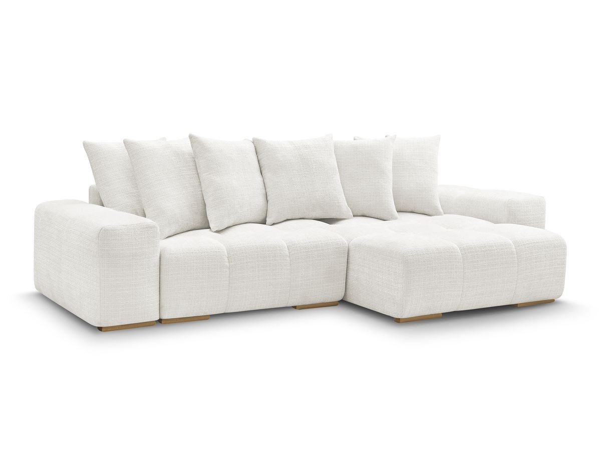 Bobochic Paris Ecksofa Anakin, 4-Sitzer, 310x160 cm, 6 Zierkissen, Ecke wechselbar