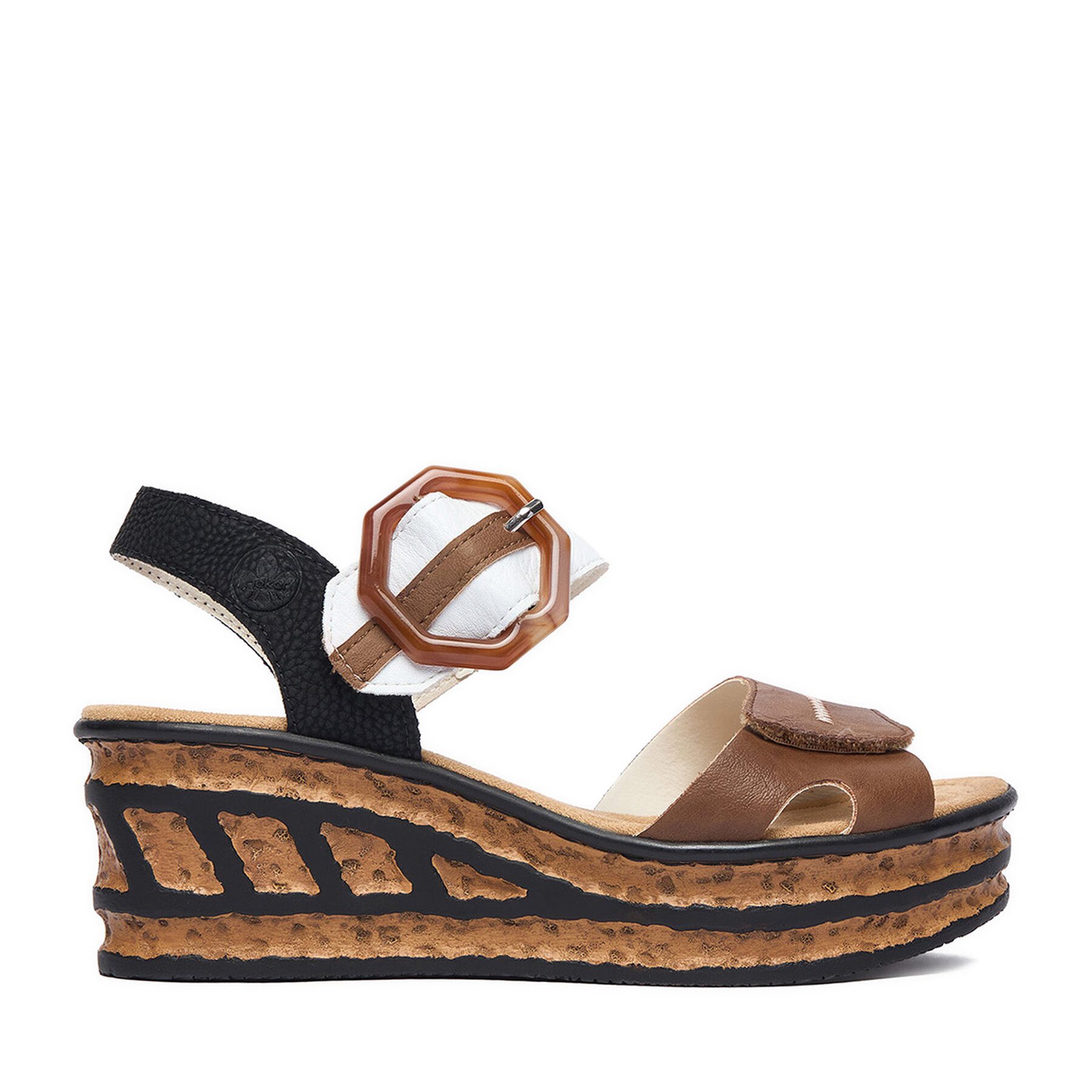 Rieker Rieker Damen-Sandalen Braun 68176-64 Sandale