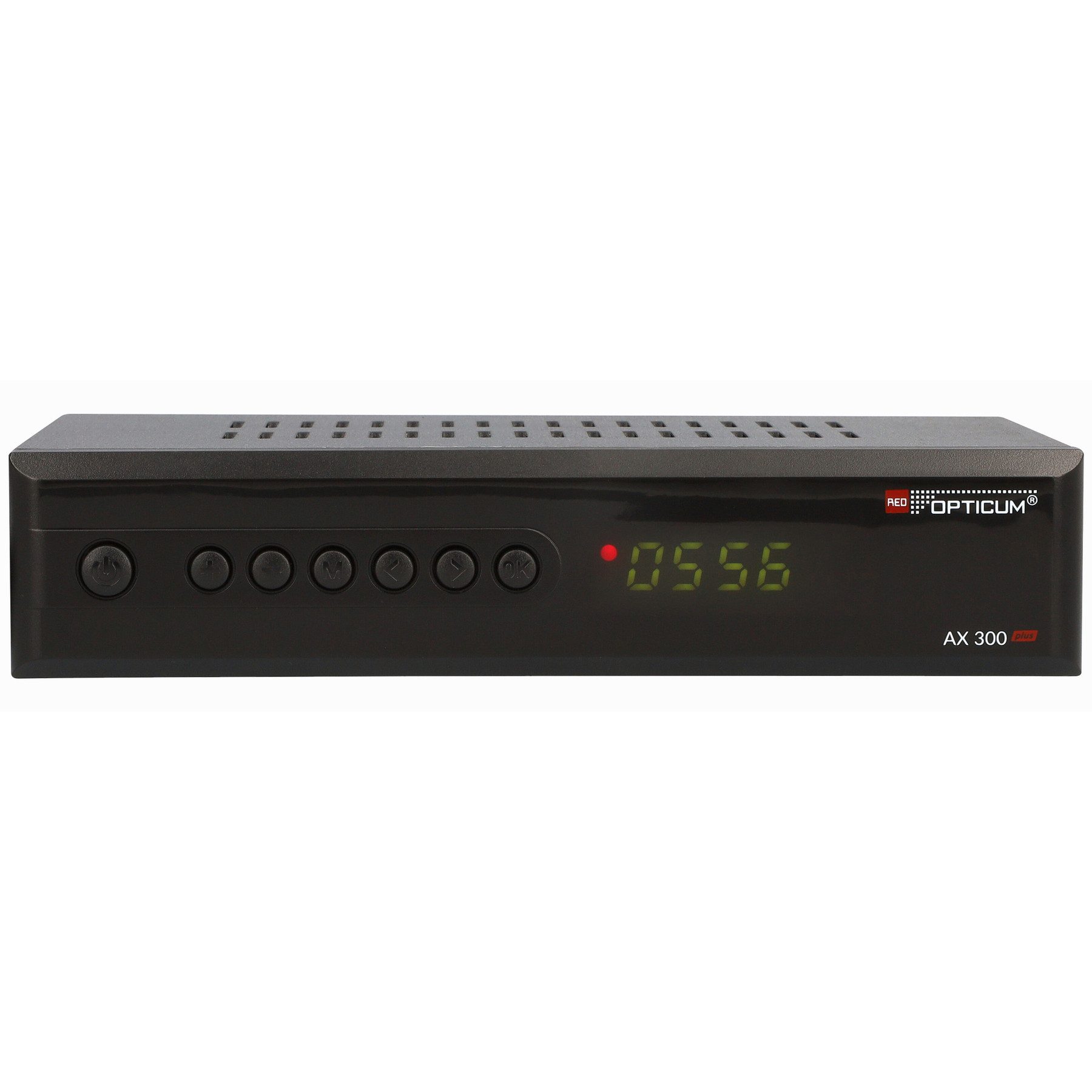 RED OPTICUM RED OPTICUM DVB-S HDTV-Receiver AX300 plus, schwarz Satellitenreceiver