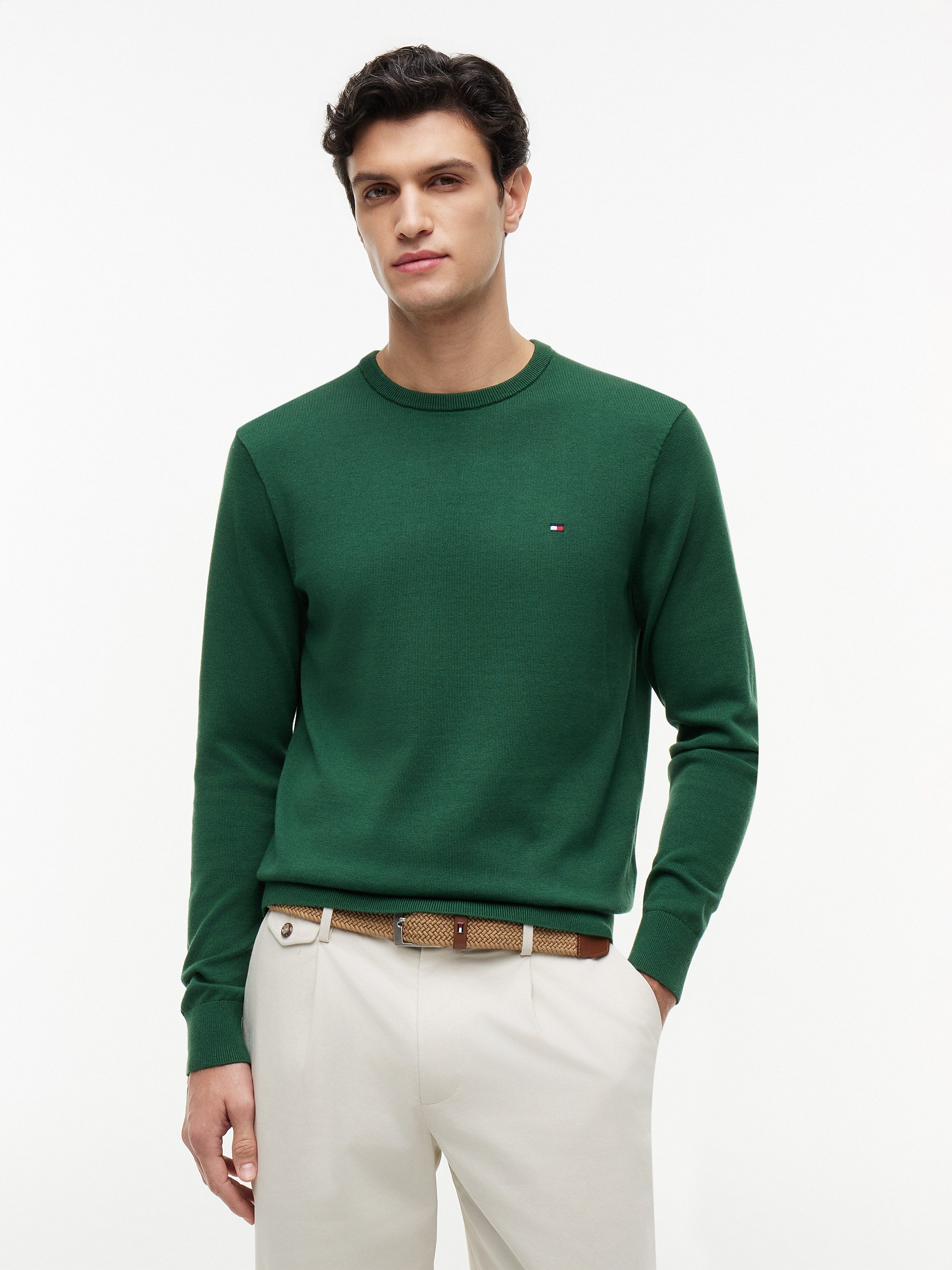 Rundhalspullover ESSENTIAL COTTON