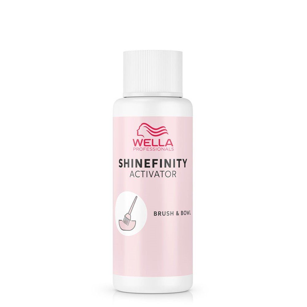 Wella Professionals Haarmaske Wella Shinefinity Glaze Activator Brush Bowl 2% 60 ml