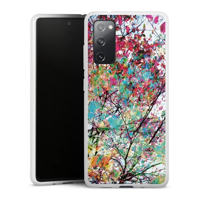 DeinDesign Handyhülle Malerei Blätter Kunst Autumn8 Samsung Galaxy S20 FE Silikon Hülle Bumper Case Handy Schutzhülle