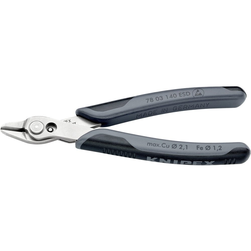Thumbnail - Knipex Seitenschneider Knipex Super-Knips 78 03 140 ESD ESD Printzange 140 mm