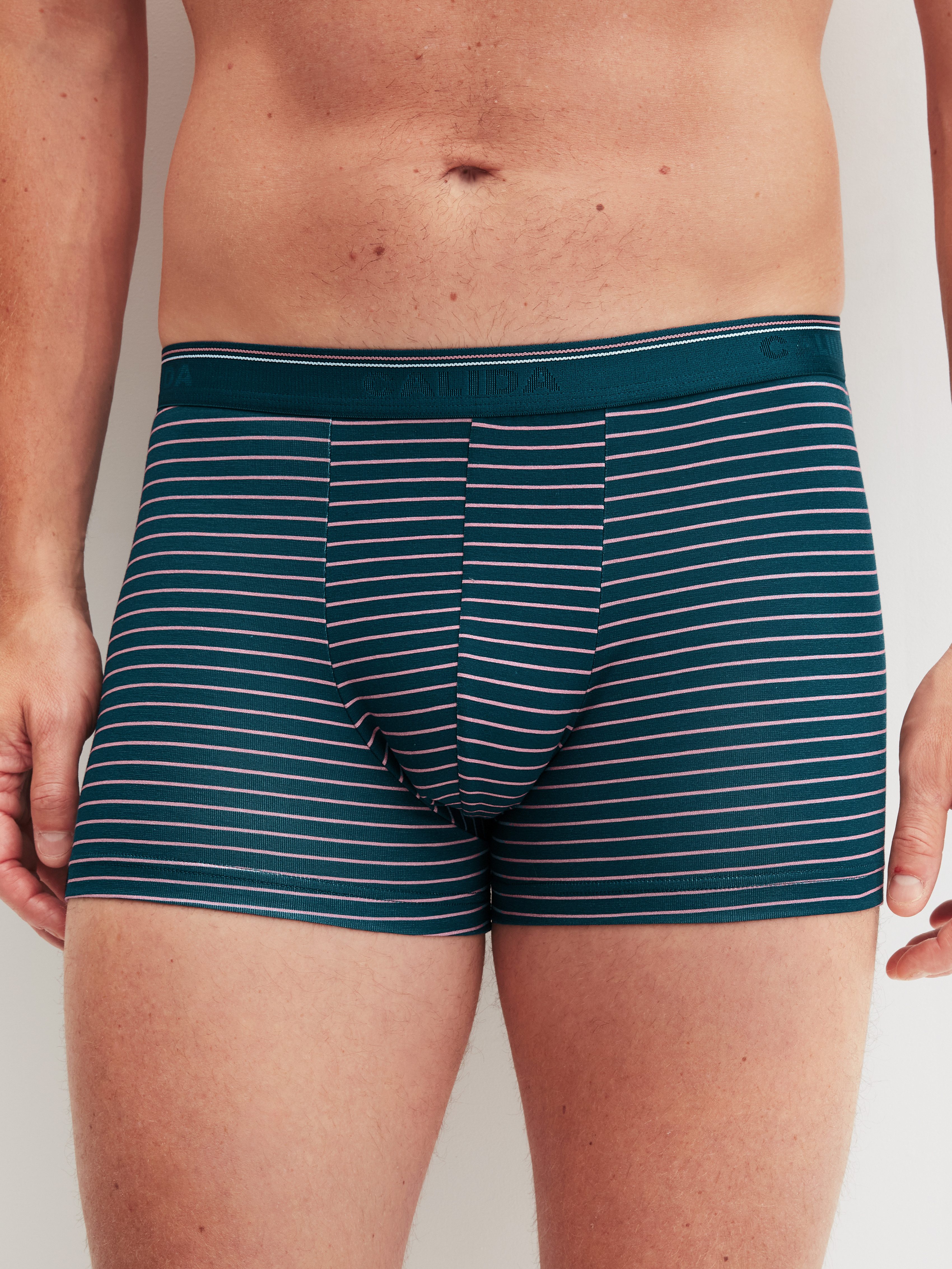 CALIDA Boxershorts Natural Benefit (3er Pack) Single Jersey-Qualität, elastisch