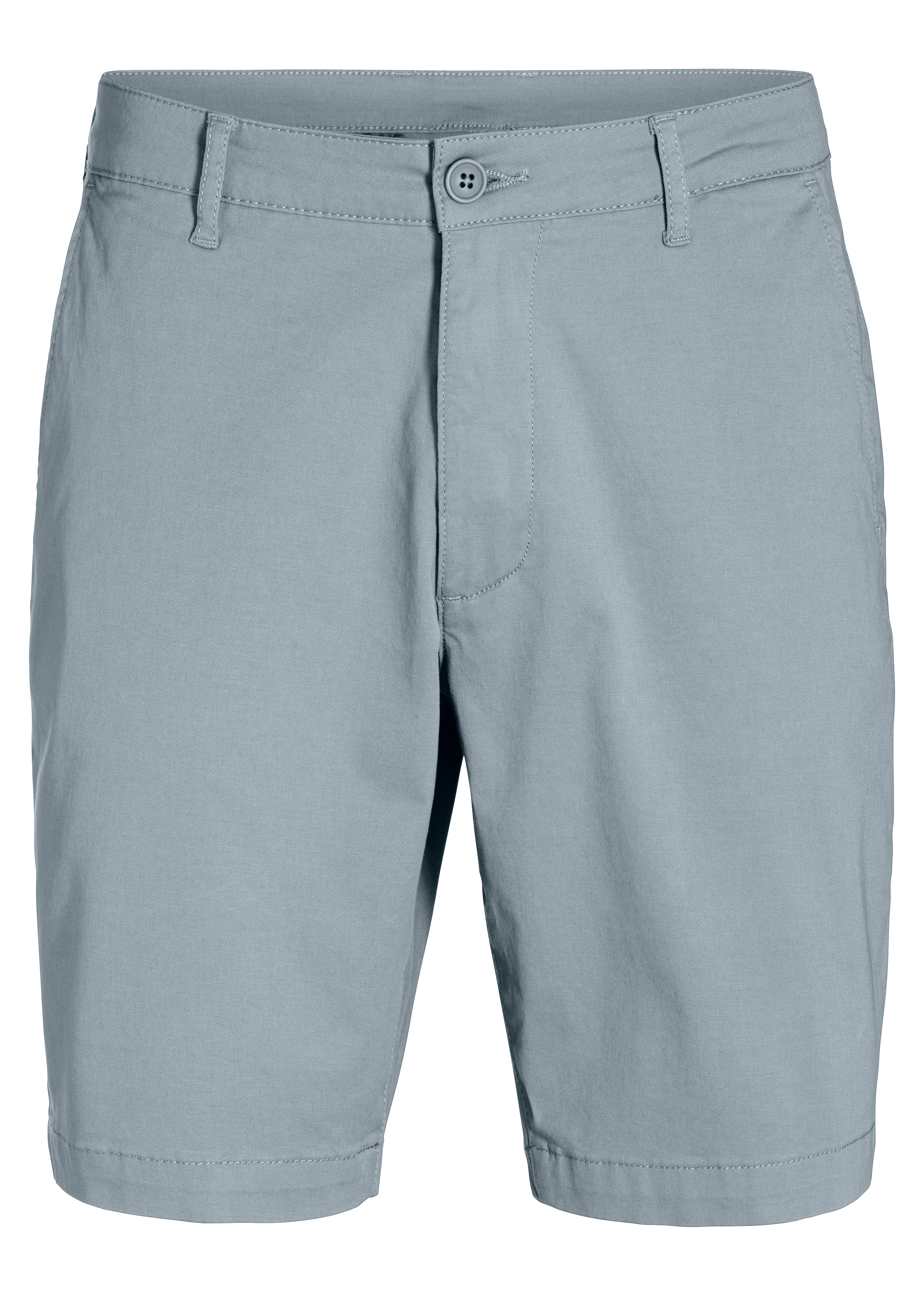 H.I.S aus Shorts graublau Baumwoll-Qualität elastischer