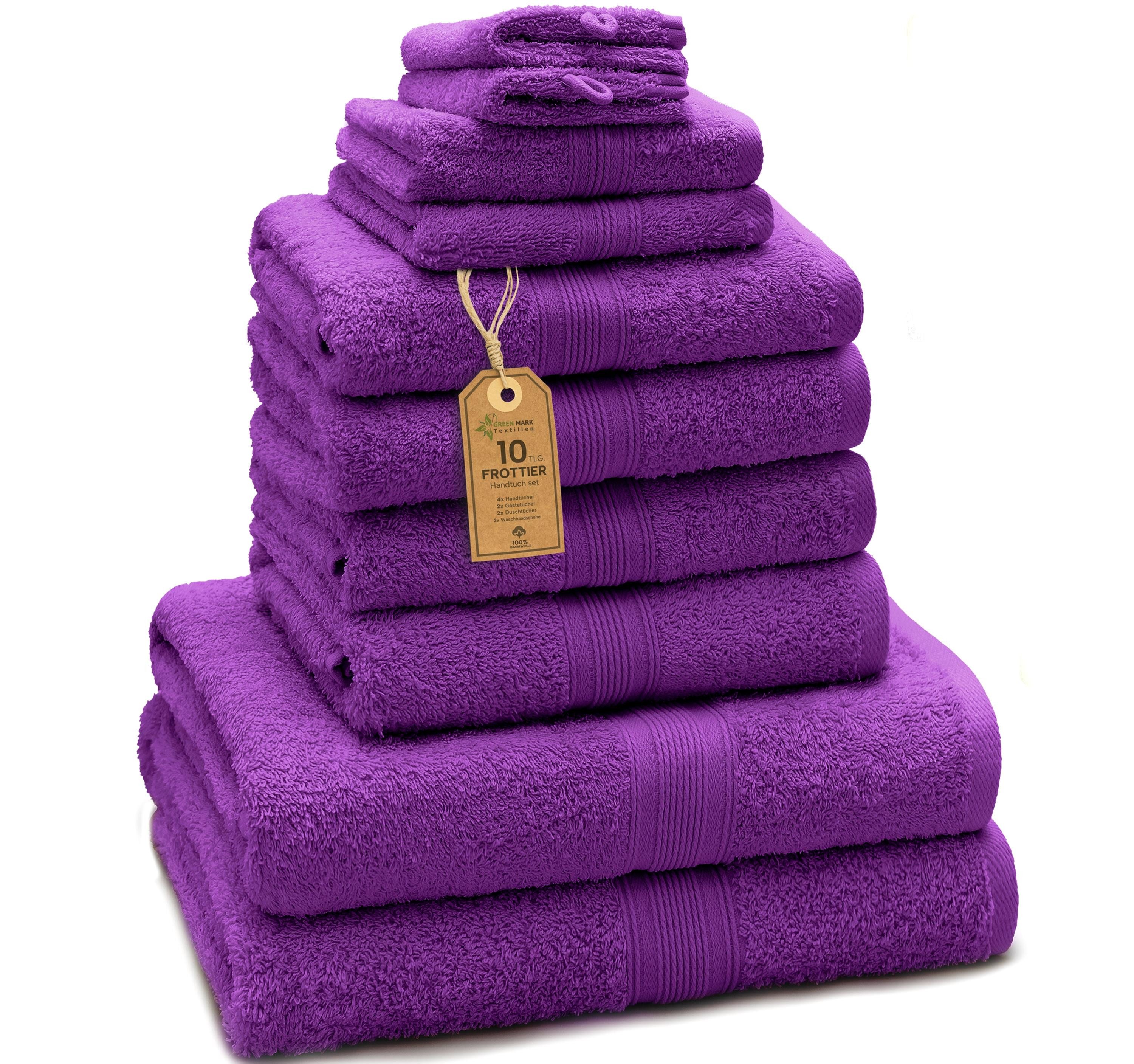 NatureMark Handtuch Set Handtuch-Set 10tlg. 500gsm, günstig online kaufen