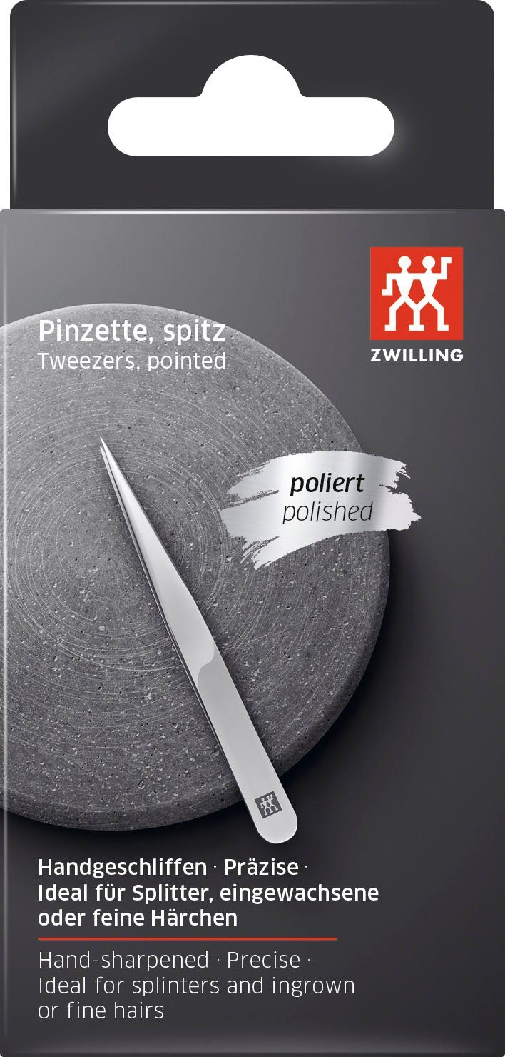 INOX Zwilling 90MM PINZETTE SPITZE Präzisionspinzette CLASSIC