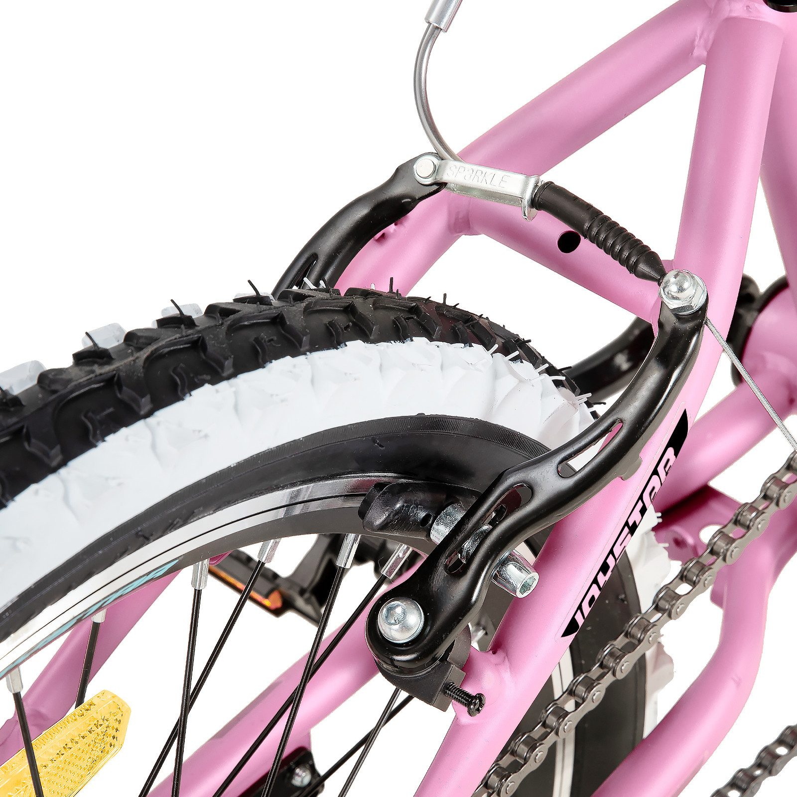 JOYSTAR Kinderfahrrad 20 Zoll fahrrad für Jungen Mädchen Alter von 7-12 Jahren Mountainbike, Hardtail Mountainbike für Kinder mit 1-Gang, Doppel-V-Bremse
