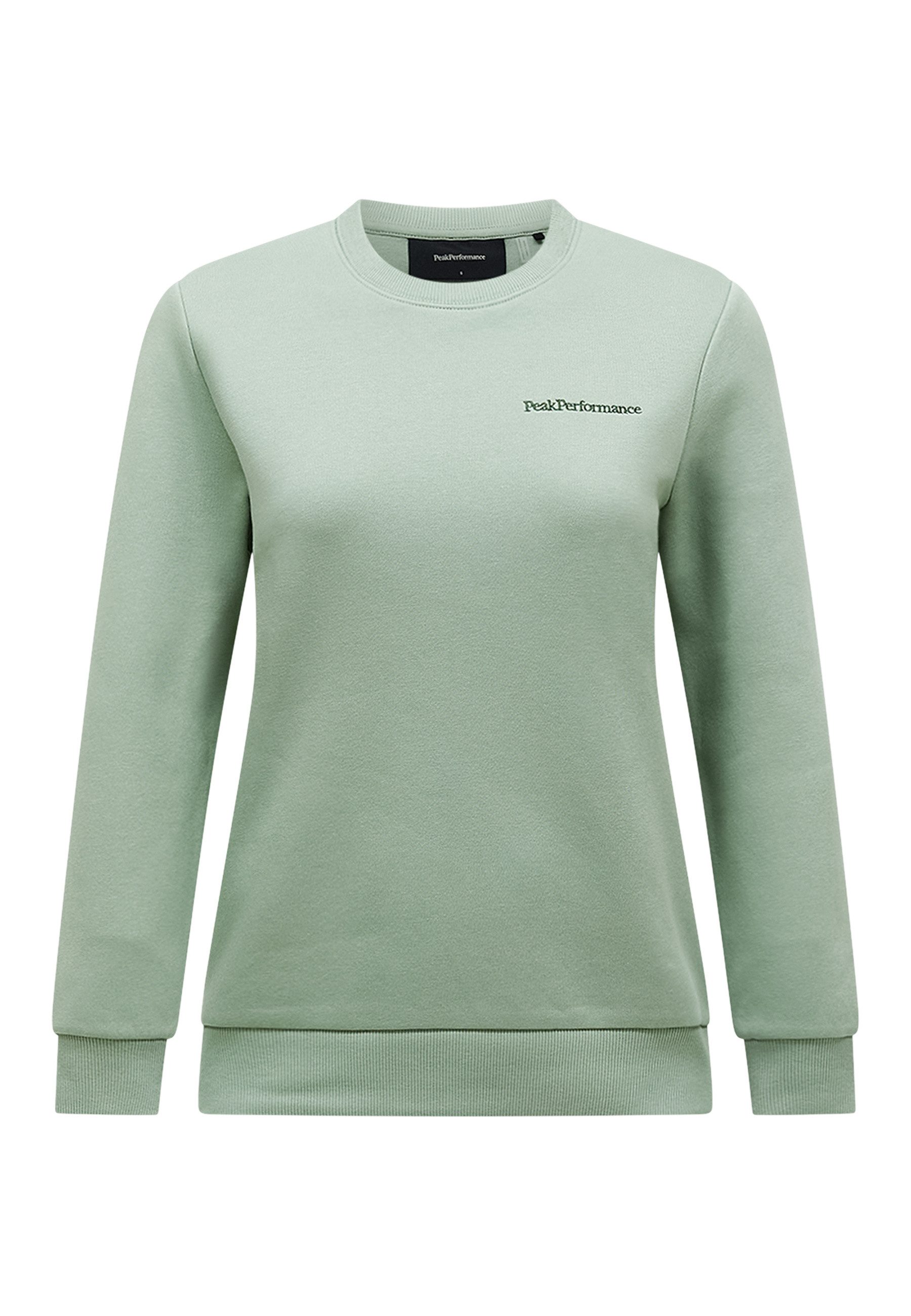 Peak Performance Sweatshirt W Original Small Logo Crew mit sportivem Design
