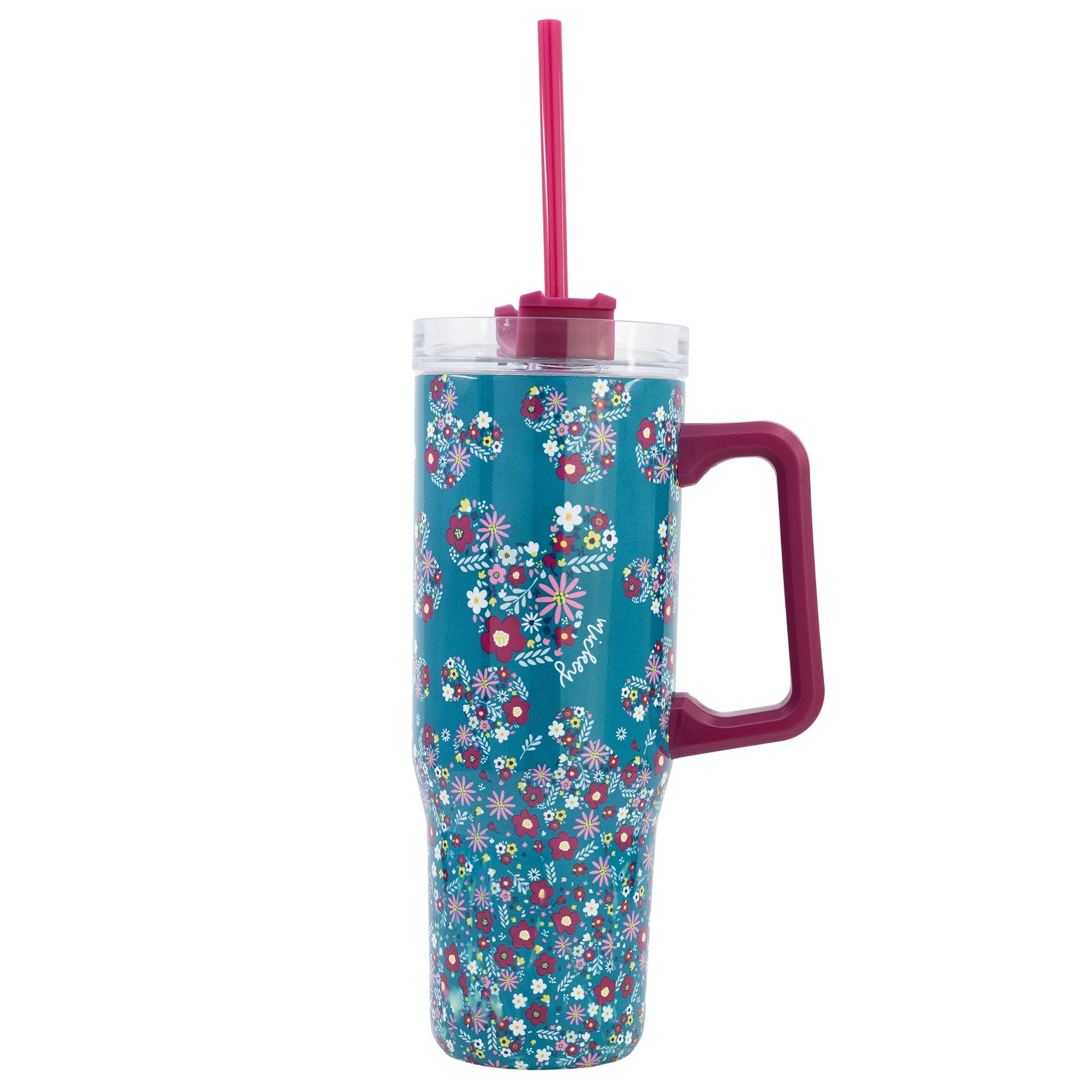 Disney Coffee-to-go-Becher Disney Mickey Maus Edelstahl XL Iso Kaffeebecher Thermobecher To-Go, Edelstahl, 940 ml