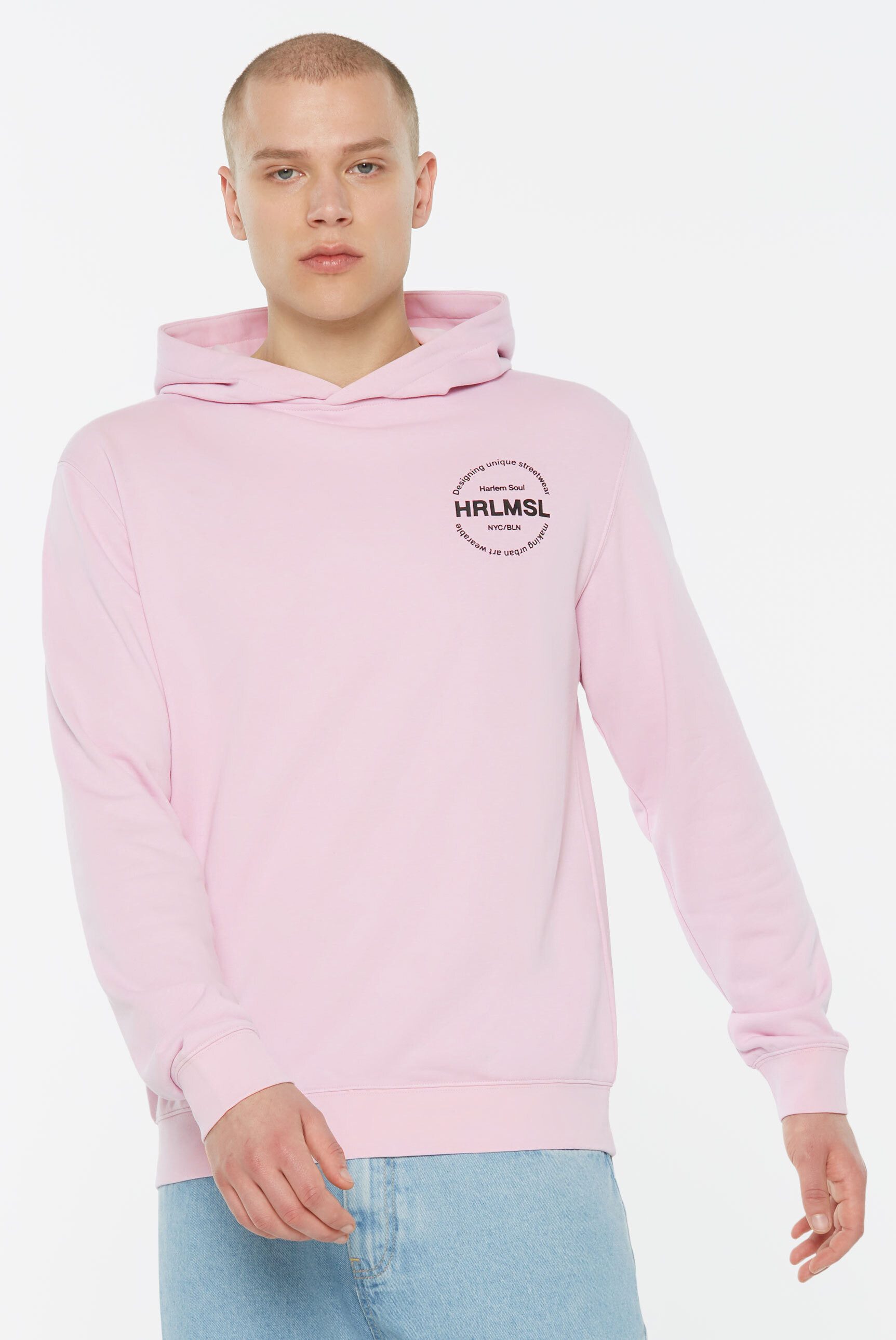 Harlem Soul Kapuzensweatshirt mit Rückenprint