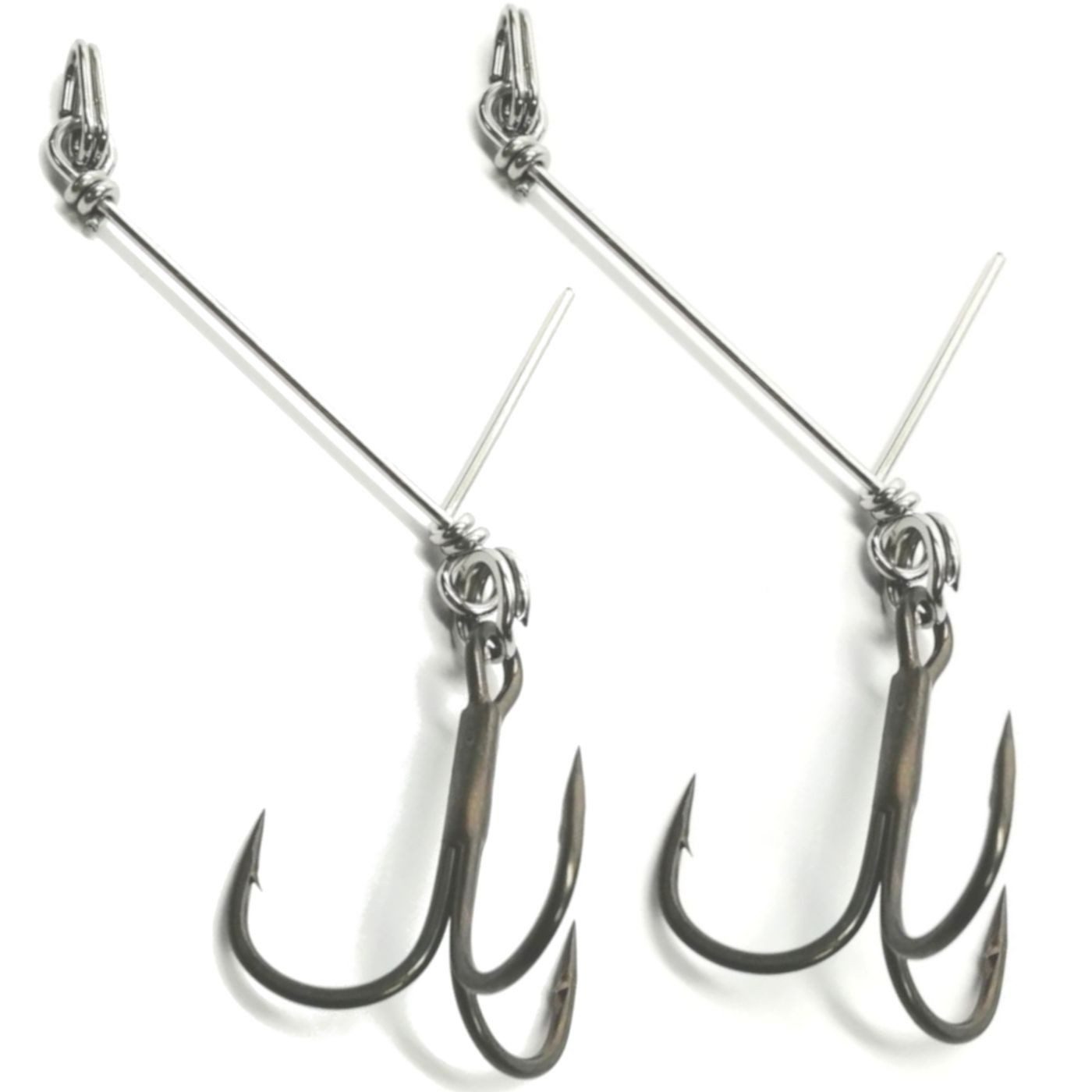 Drillingshaken Pikecraft The Stinger Rig Single Gr. 1/0 - 2 Stingerhaken