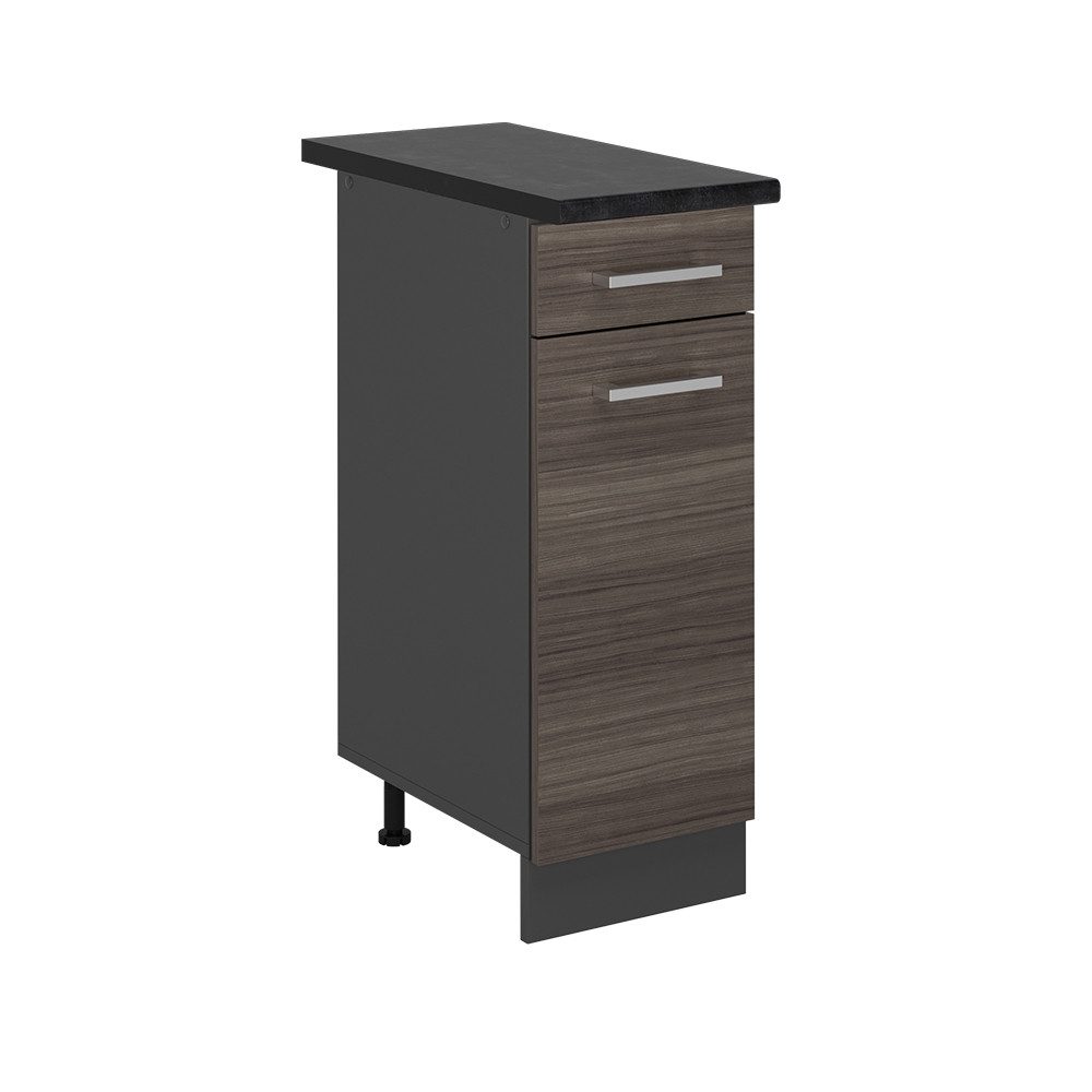 Vicco Unterschrank R-Line, Edelgrau/Anthrazit, 30 cm, günstig online kaufen