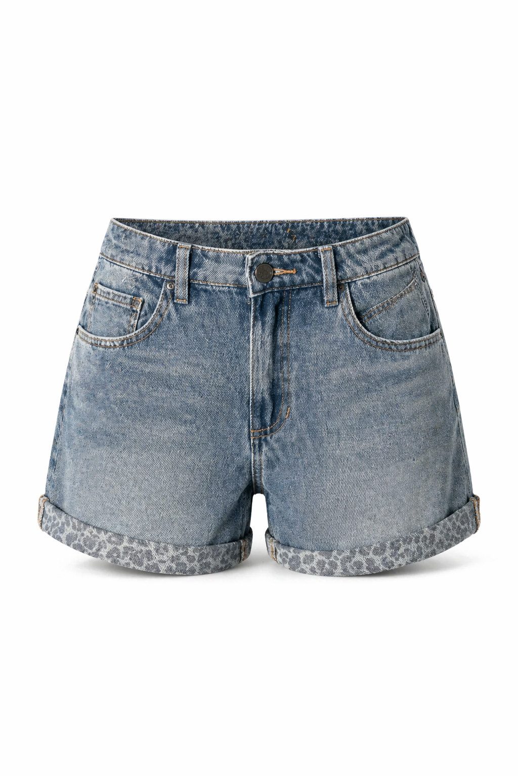 Freeman T. Porter Shorts Kimmy Denim Short - Jeansshorts Damen - Shorts used Waschung
