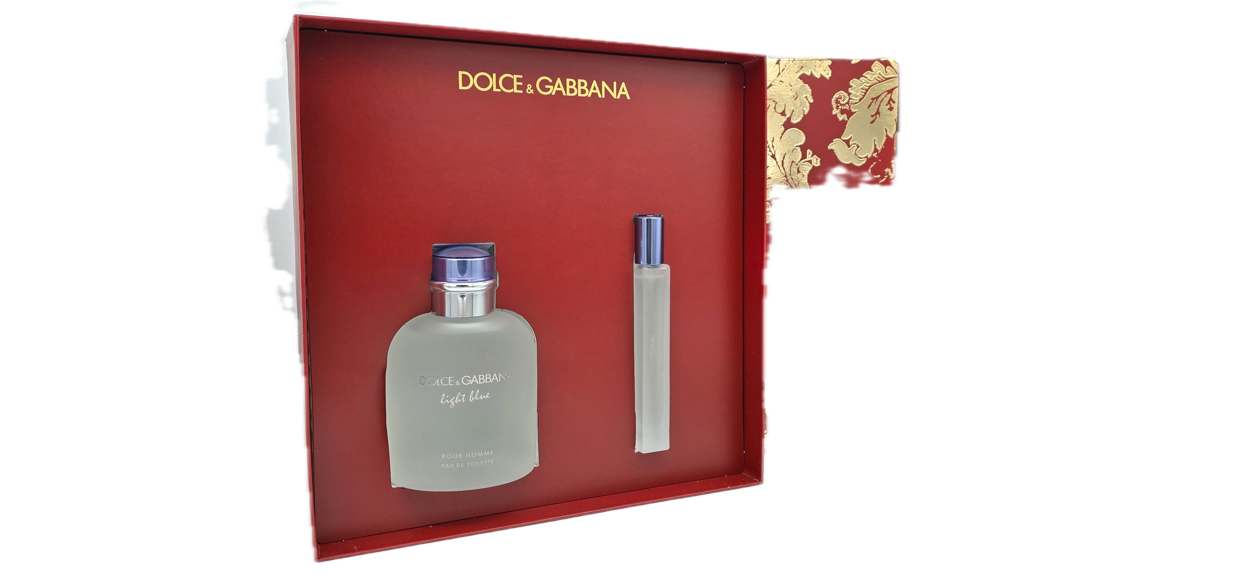 Eau de Toilette Light Blue Pour Homme 125ml Eau de Toilette & 10 ml EDT SET