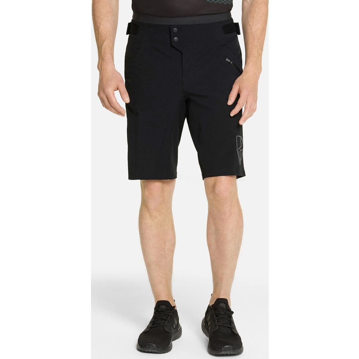 Ziener Fahrradhose Nonus X-function Shorts Men Elastische Bike-Shorts mit X-FUNCTION Pad für nahtlosen Komfort und