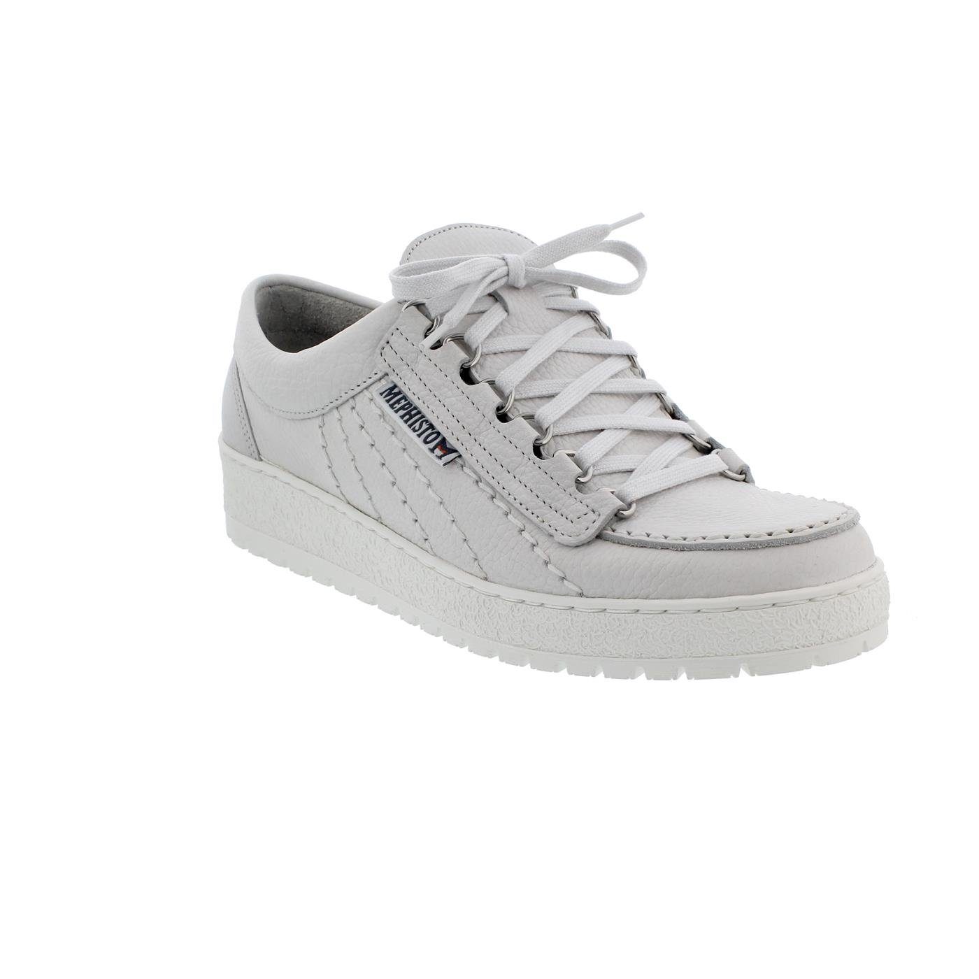Mephisto Mephisto Rainbow Halbschuh, Oregon 1330, White, SOFT AIR Technologie, Schnürschuh