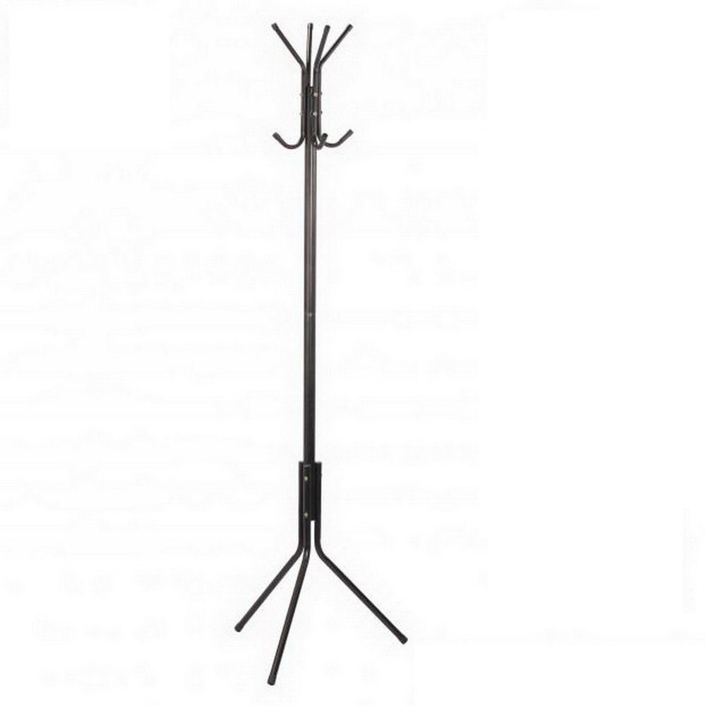 Urban Living Garderobenständer Metall Mantelständer Kleiderhaken Garderobe Hängegarderobe, (freistehend), mit 8 Kleiderhaken - Größe: B78 x H170 cm