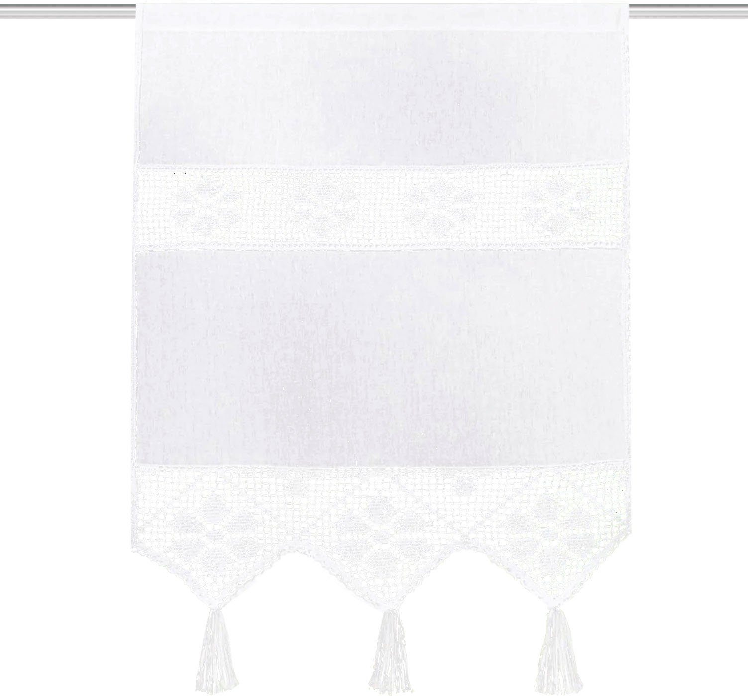 HOME WOHNIDEEN Vorhang TONI (1 St), Stangendurchzug, blickdicht, Fensterbeh günstig online kaufen