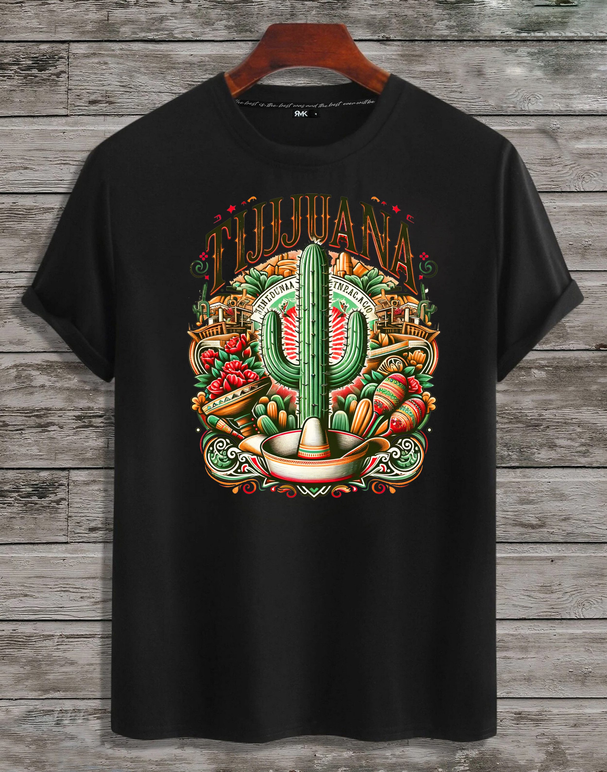 RMK T-Shirt Herren Shirt Basic Rundhals günstig online kaufen