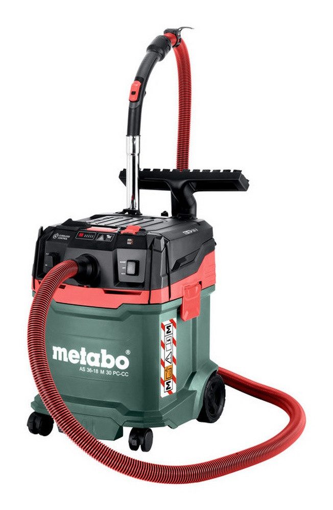 metabo Nass-Trocken-Akkusauger AS 36-18 M 30 PC-CC, Akku-Sauger Ohne Akku im Karton