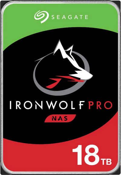 Seagate IronWolf Pro HDD-Festplatte (18 TB) 3,5", Bulk, inkl. 3 Jahre Rescue Data Recovery Services