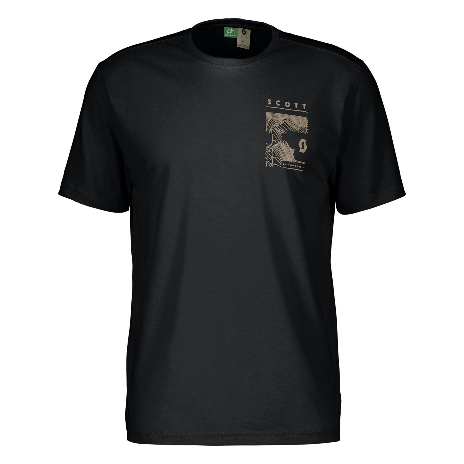 Scott T-Shirt Tee M's Defined DRI mit großem Logoprint