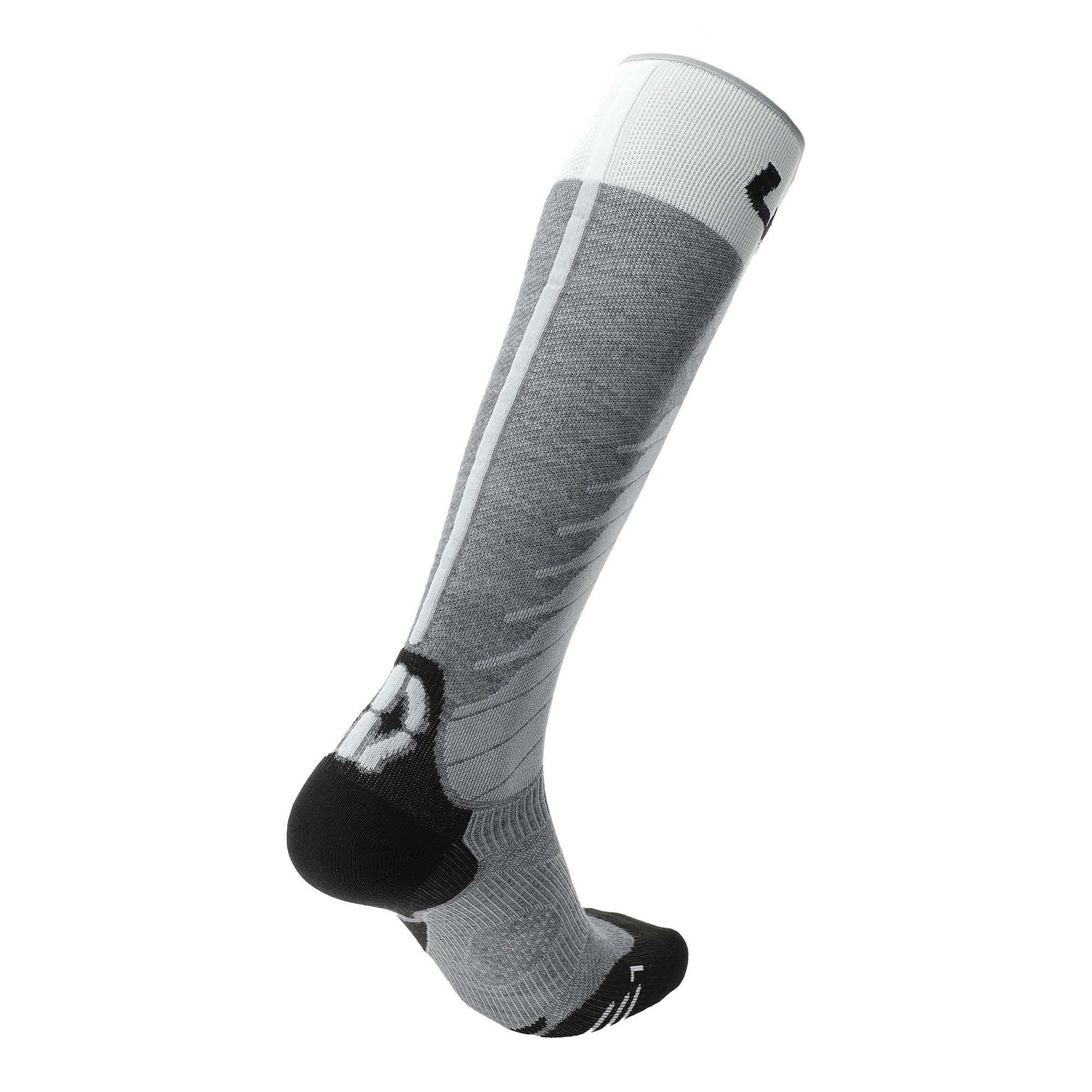 Ski Sportsocken Grey One Merinowolle UYN Socken - Melange White Merino Socks, - Herren
