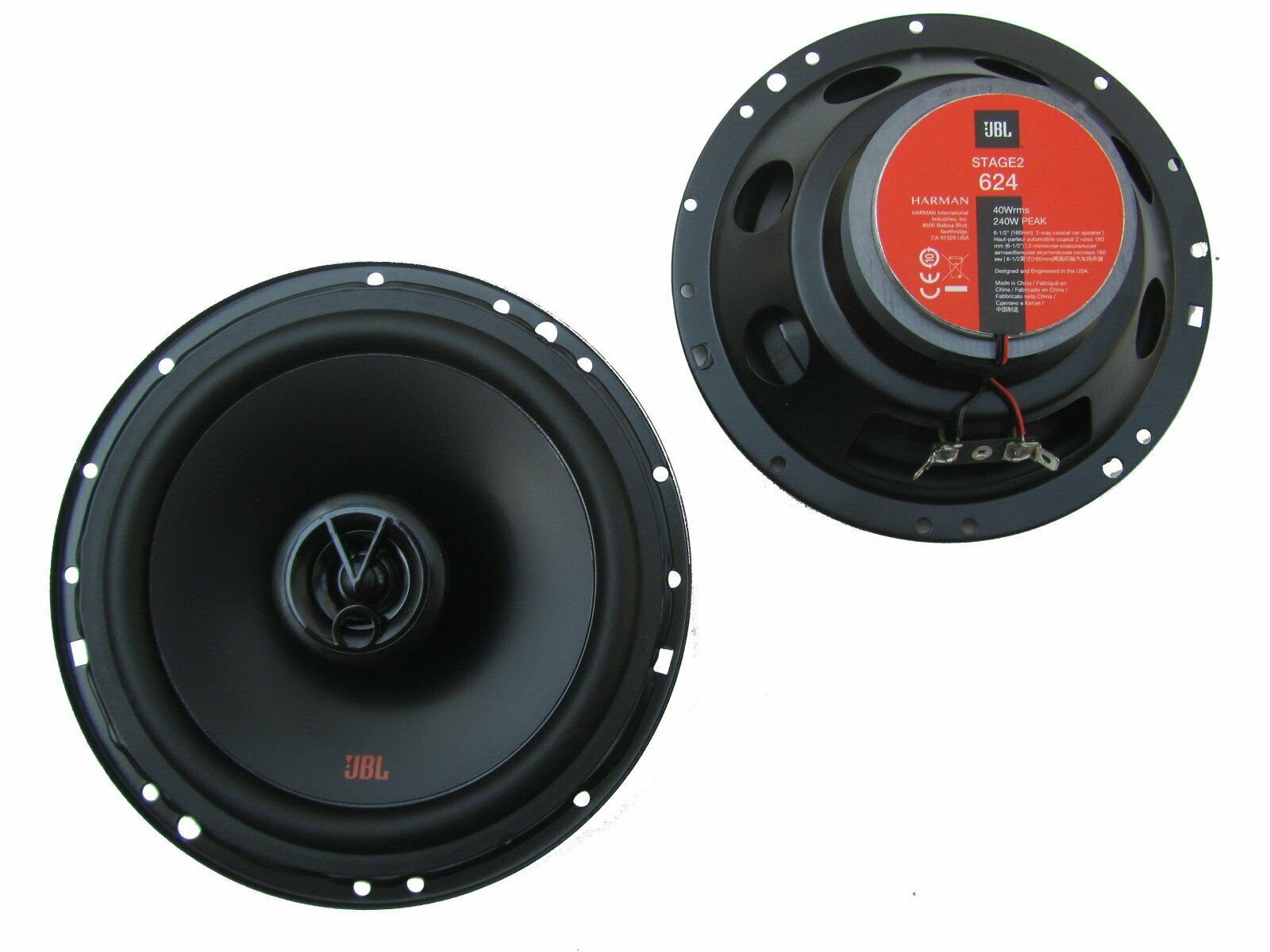JBL (80 für Auto-Lautsprecher VW Hinten W) passend 480 DSX VI Golf Tür Watt Vorn Set 6