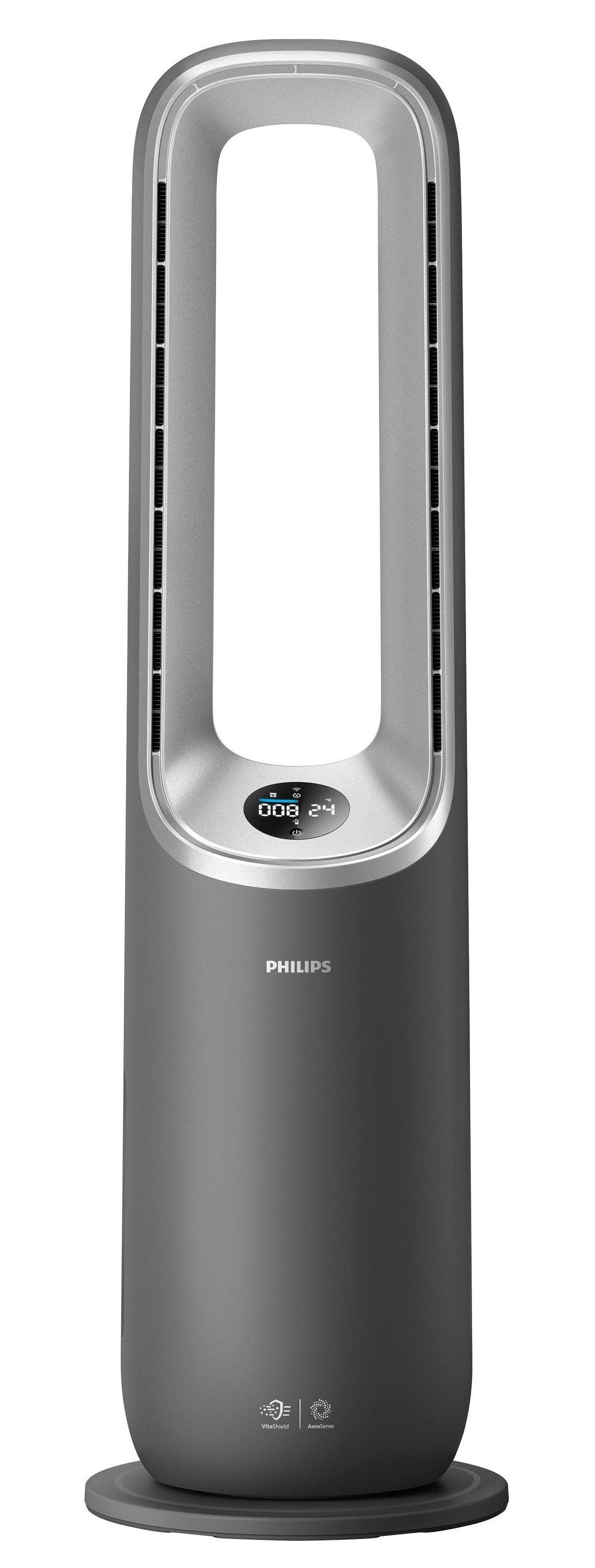 Philips Luftreiniger Heiz- & Ventilator AMF870/15, für 54 m² Räume, HEPA13, App