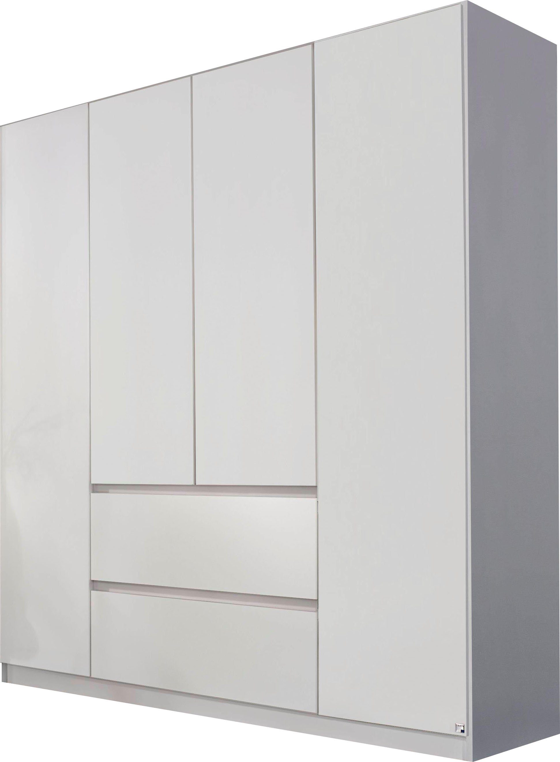 rauch Drehtürenschrank Kleiderschrank Schrank Garderobe Garderobenschrank MAINZ grifflose Front, Außentüren mit Push-to-Open Funktion MADE IN GERMANY