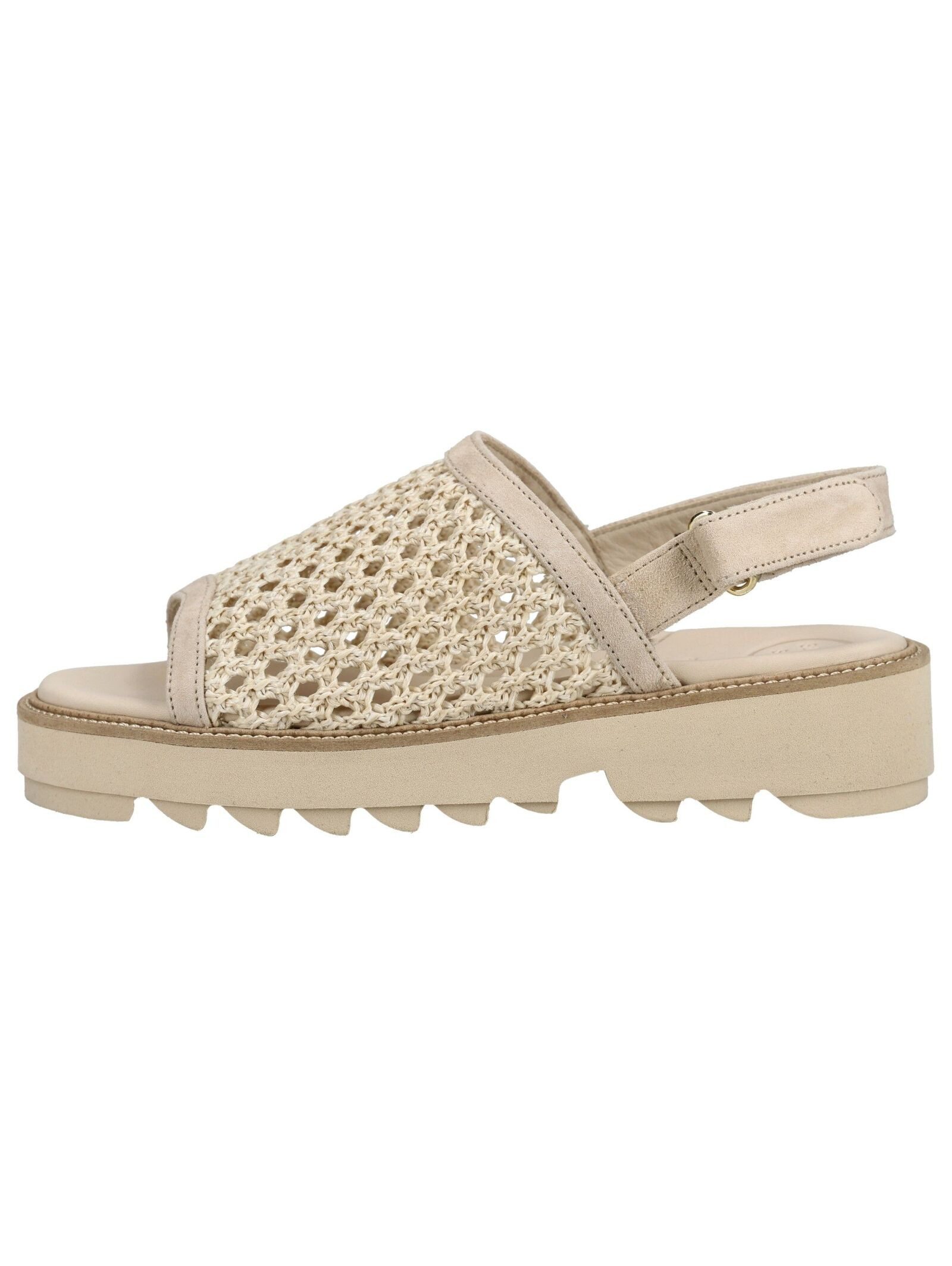 Paul Green Paul Green Sandalen Veloursleder/Textil Riemchensandale