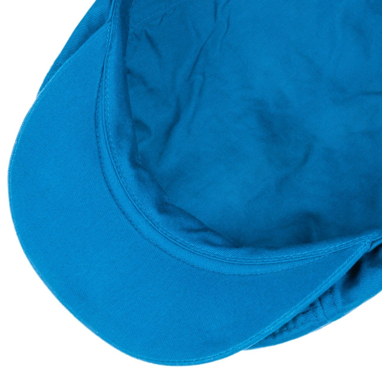 Flat Stetson mit blau Schirm Schirmmütze Cap (1-St)