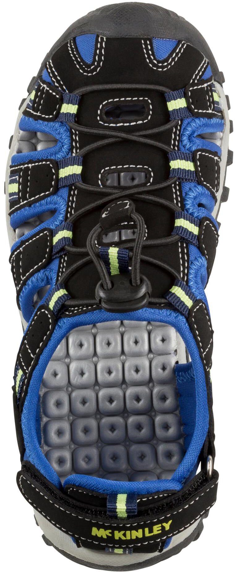 McKINLEY Ki.-Trek-Sandale Vapor II BLACK/BLUE/LIME Trekkingsandale günstig online kaufen