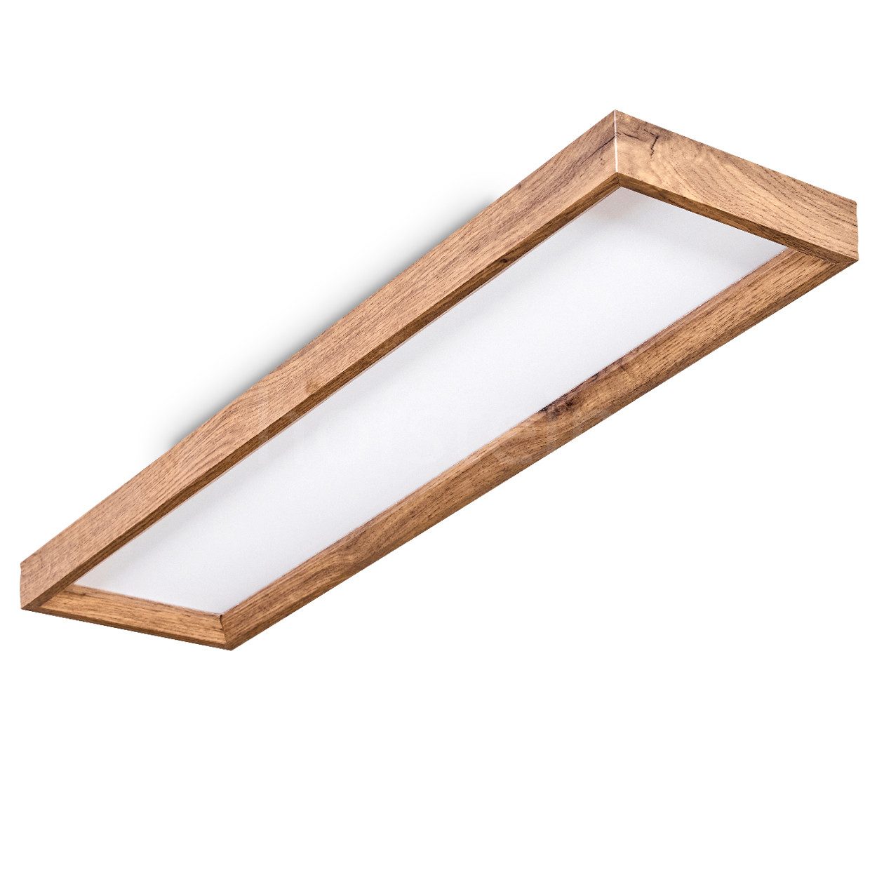 hofstein Deckenleuchte Deckenleuchte aus Metall/MDF/Kunststoff in Schwarz/H günstig online kaufen