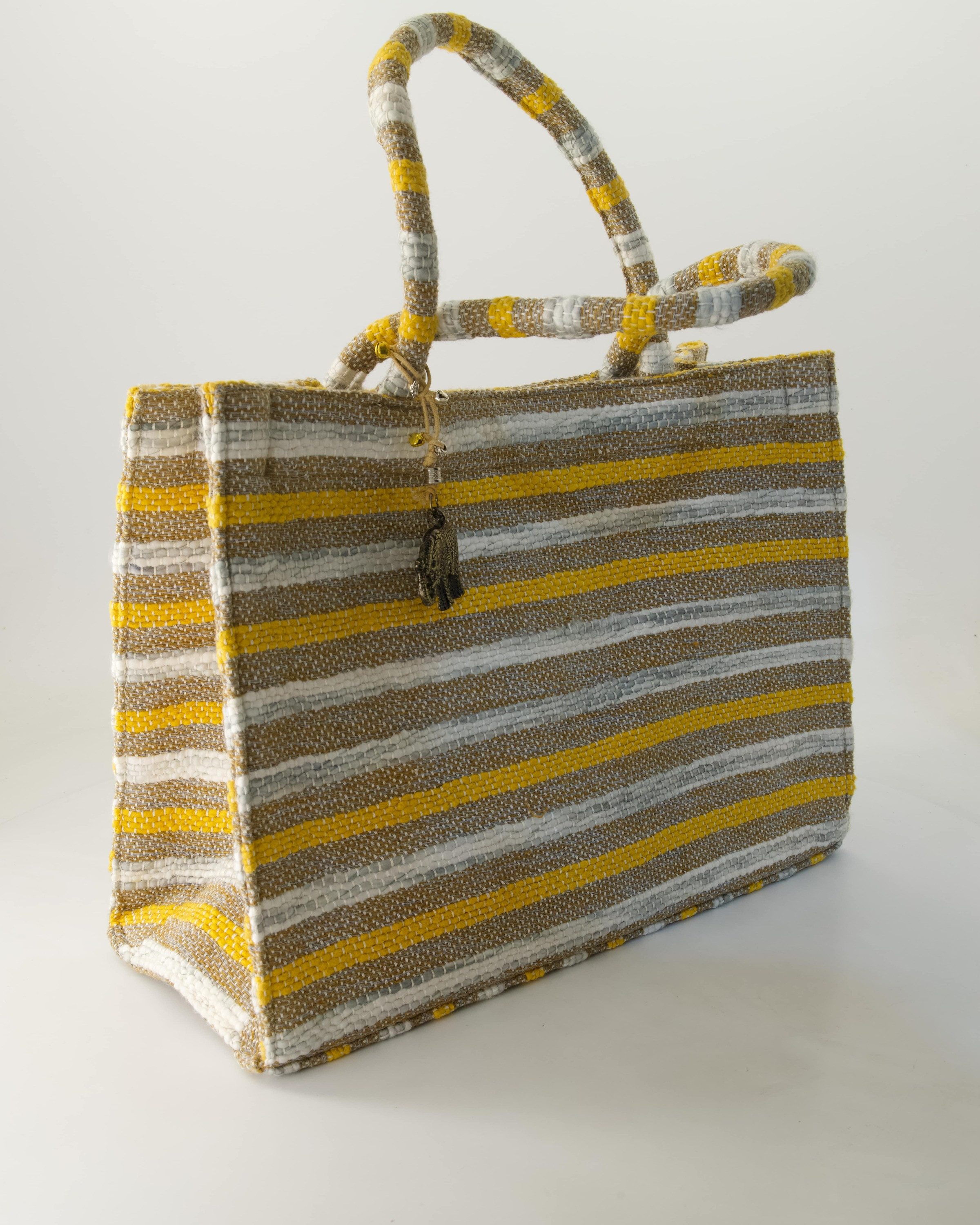 Anokhi Handtasche Book Tote Large, Obermaterial: Textil