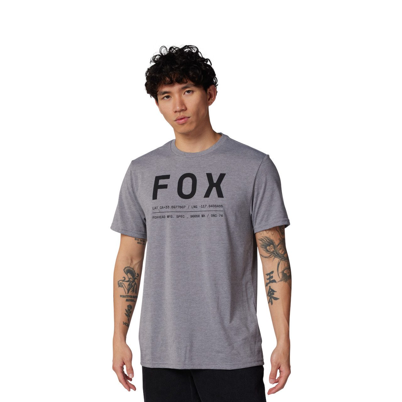 Fox Racing Motorradkombi Fox Funktions-T-Shirt Non Stop Grau