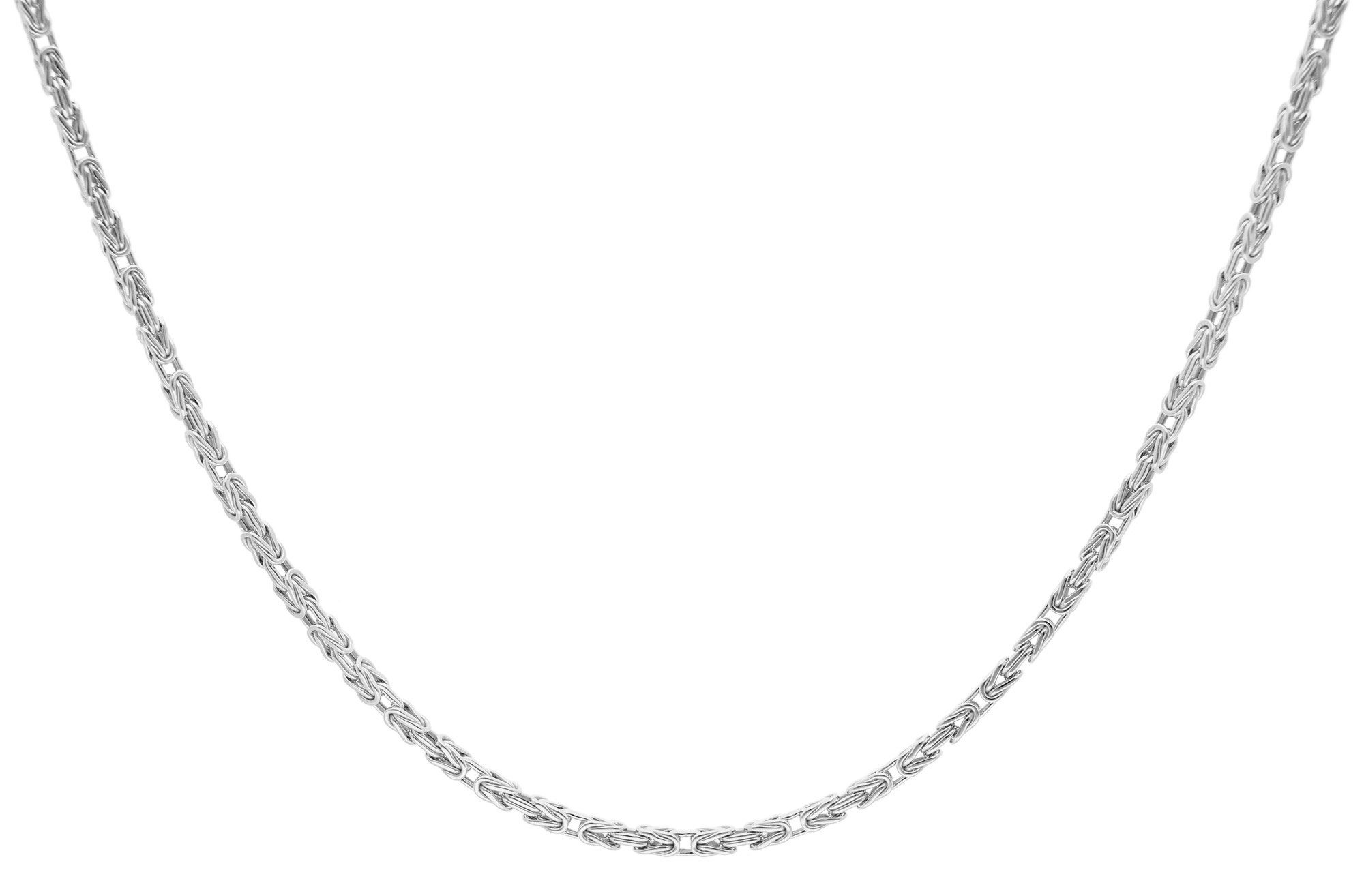 trendor Königskette Königskette 925 Sterlingsilber Collierkette Breite 2,0 mm
