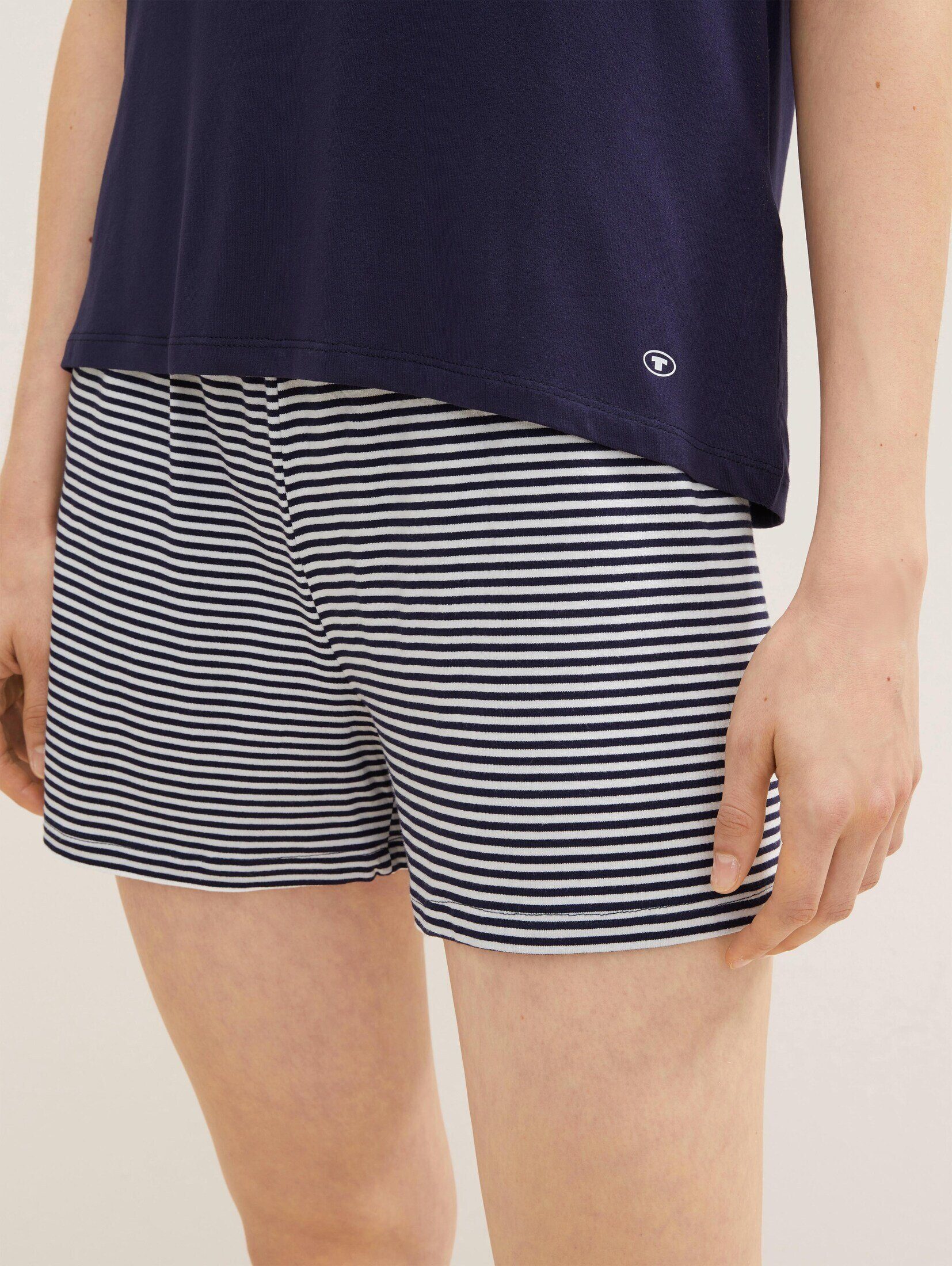 TOM TAILOR Pyjama Bodywear (2 tlg) Pyjama-Set mit Streifenmuster