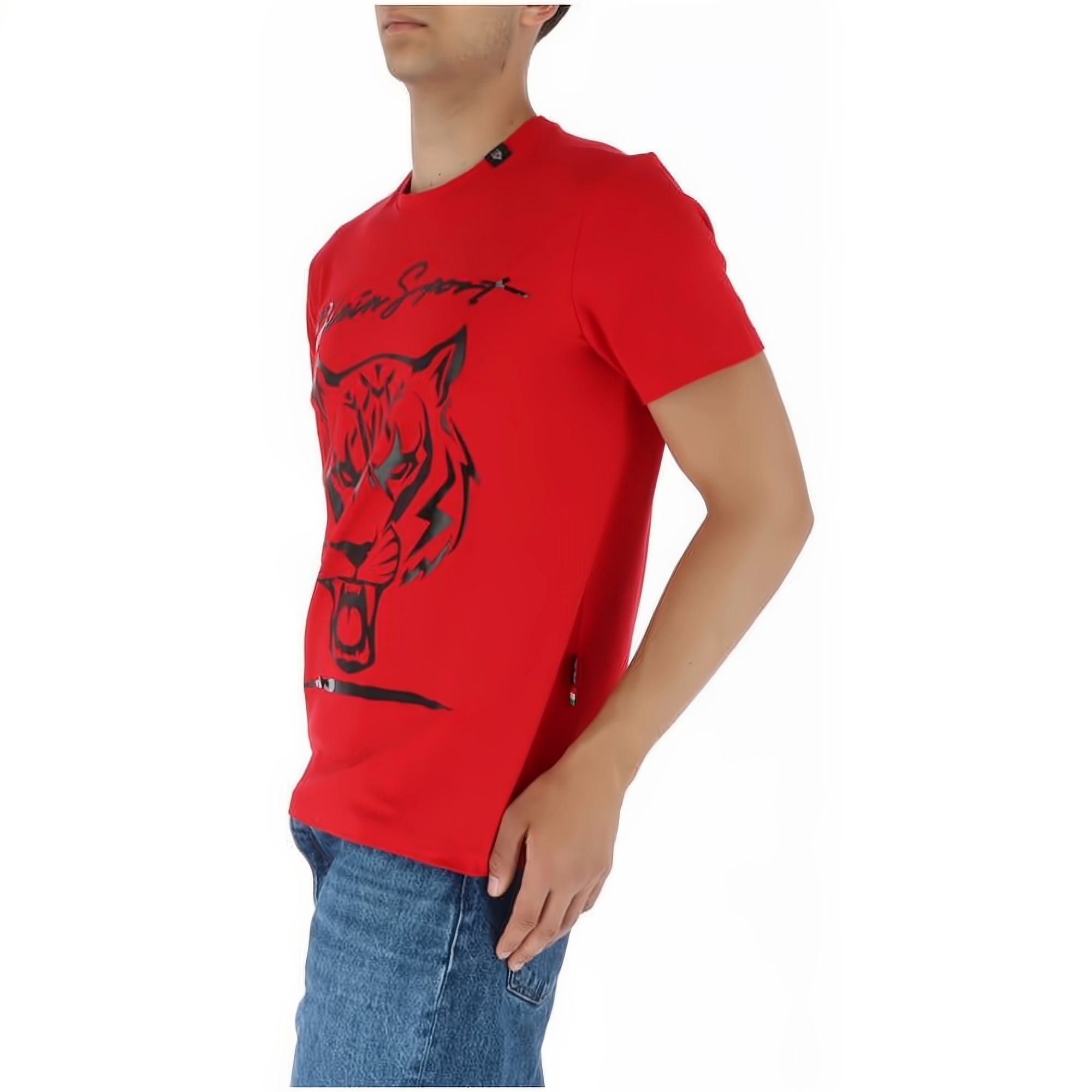 PLEIN SPORT T-Shirt ROUND NECK hoher vielfältige Tragekomfort, Farbauswahl Look, Stylischer