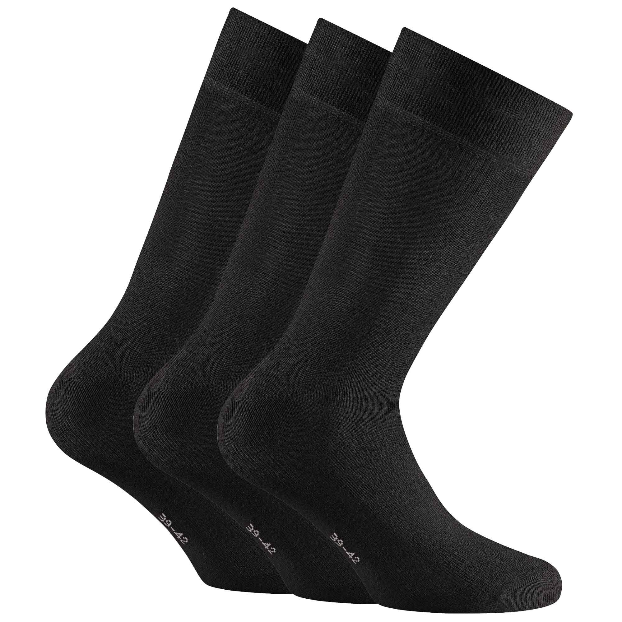 Rohner Socks Kurzsocken Unisex Socken, Kurzsocken - Pack 3er Cotton