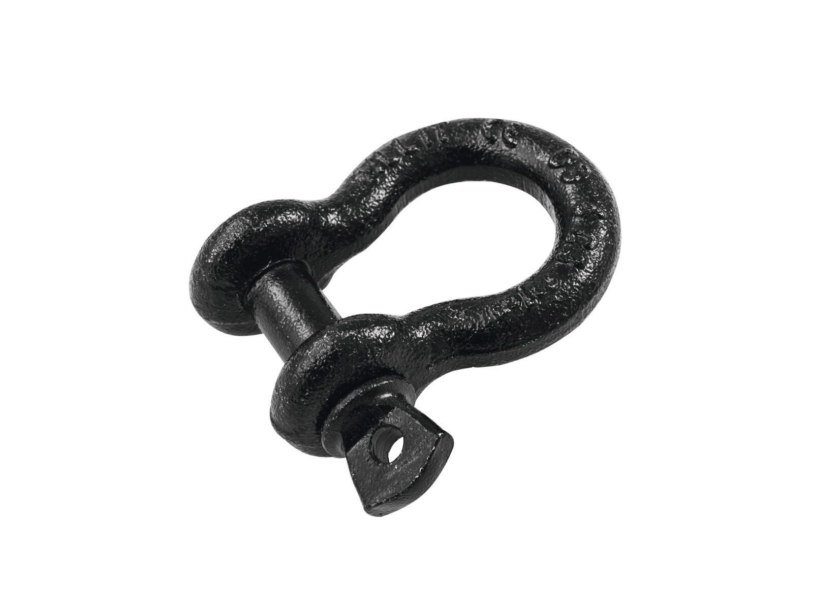 Kettenzug SAFETEX Schäkel 10mm schwarz mit Schraubbolzen