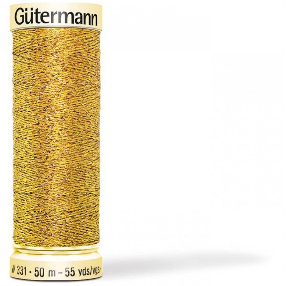 Gütermann Dekofigur 331 W331 Metalleffekt-Faden m hellblau W 0143 50