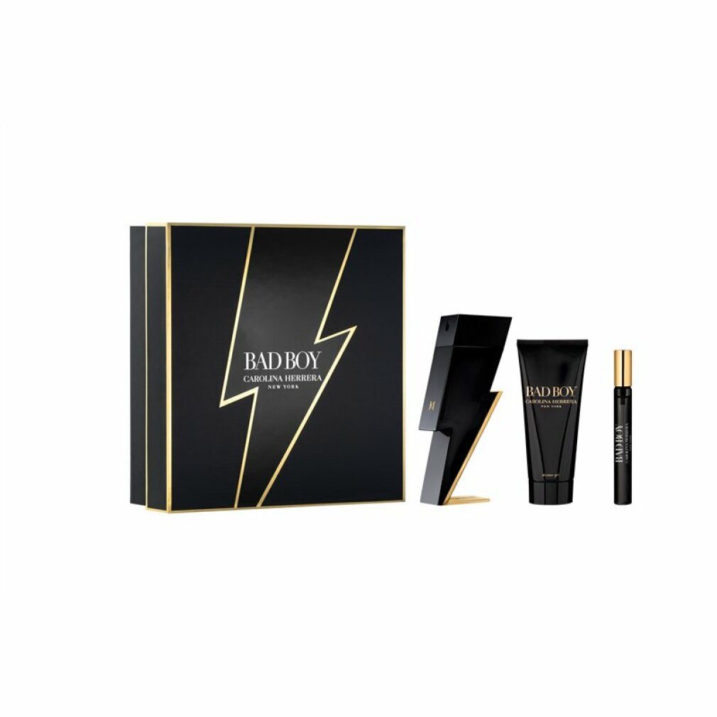 Eau de Toilette Bad Boy Set mit Herrenparfum (EdT 100ml + 10ml, Duschgel 100ml)