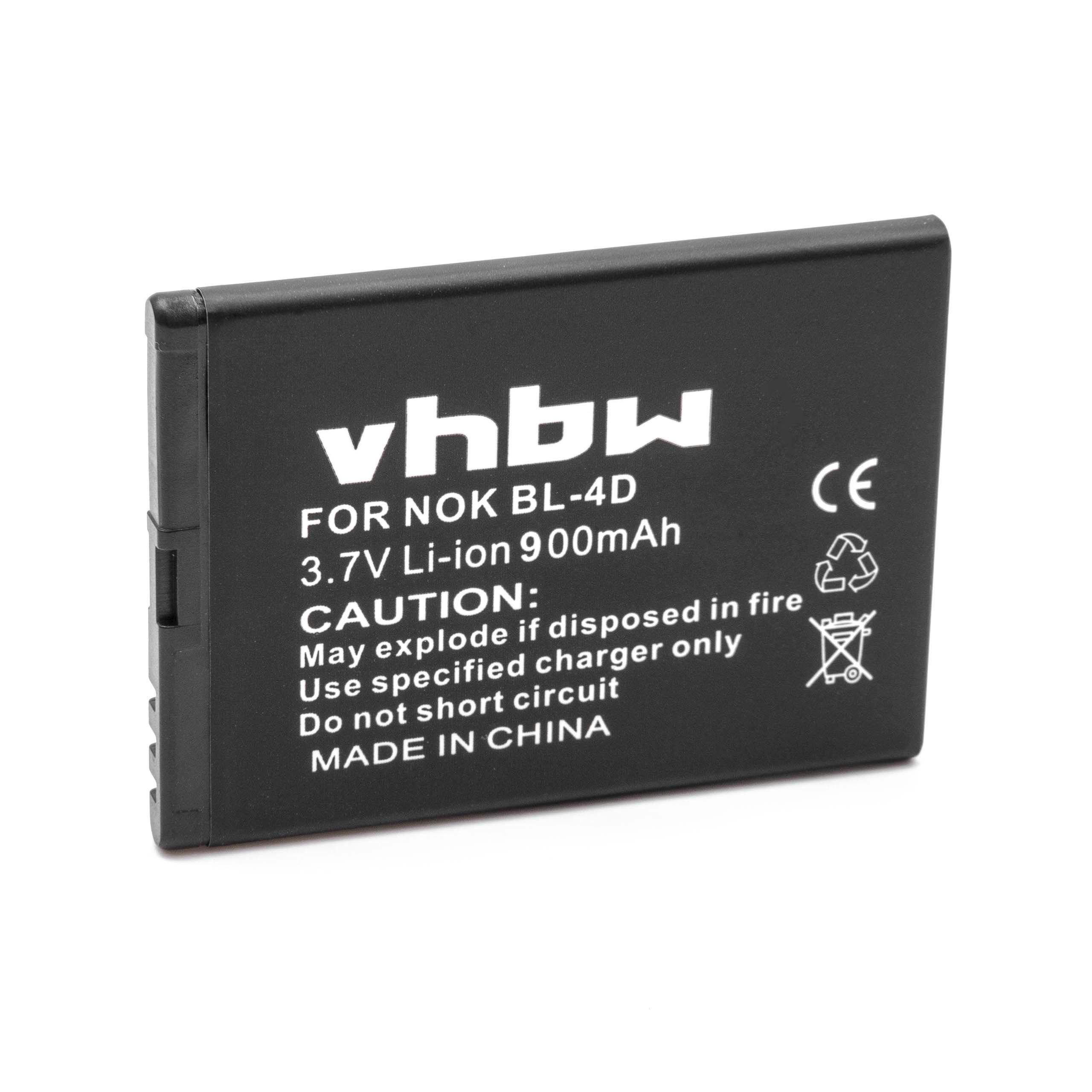 vhbw Ersatz für Brondi W6, ZTBL-4D-01 für Smartphone-Akku Li-Ion 900 mAh (3,7 V)