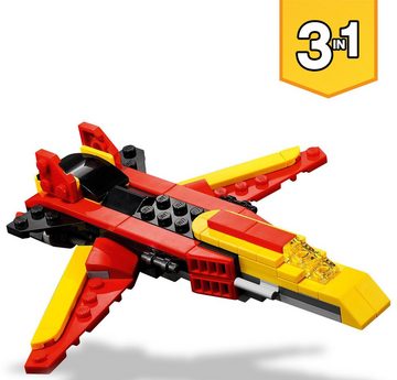 LEGO® Konstruktionsspielsteine Super-Mech (31124), LEGO® Creator 3in1, (159 St), Made in Europe