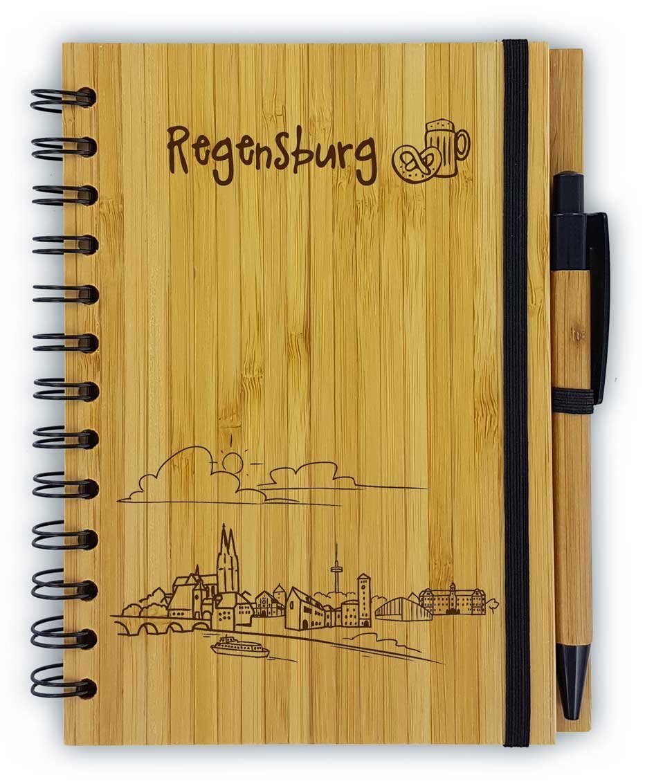 die Stadtmeister Notizbuch Skyline Regensburg