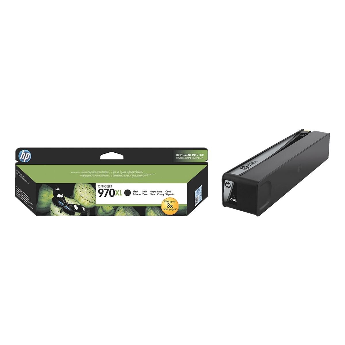 HP CN625AE Tintenpatrone (Nr. 970, schwarz)